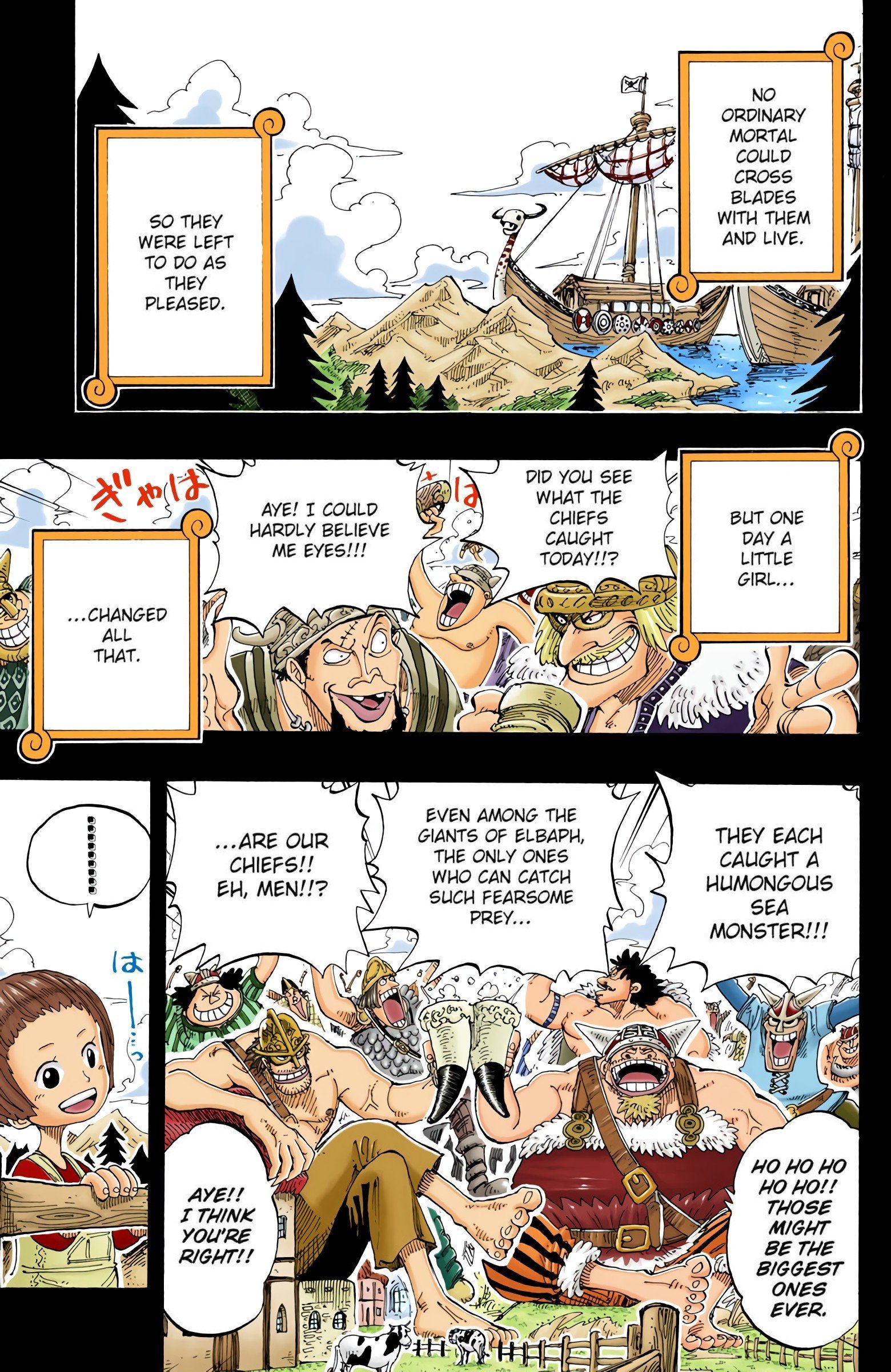 One Piece Colored Manga