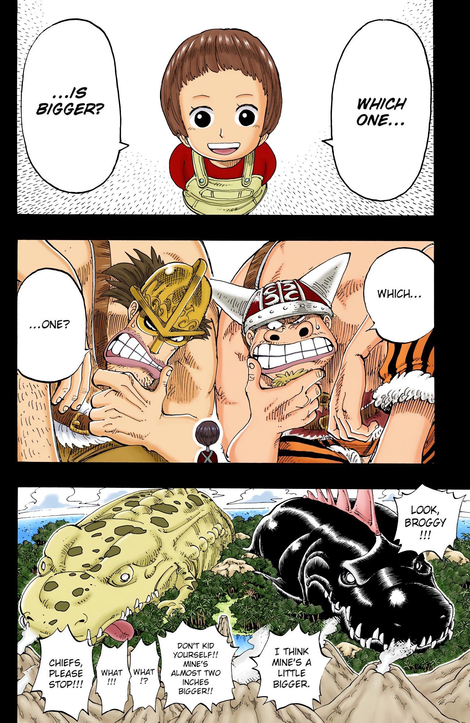 One Piece Colored Manga