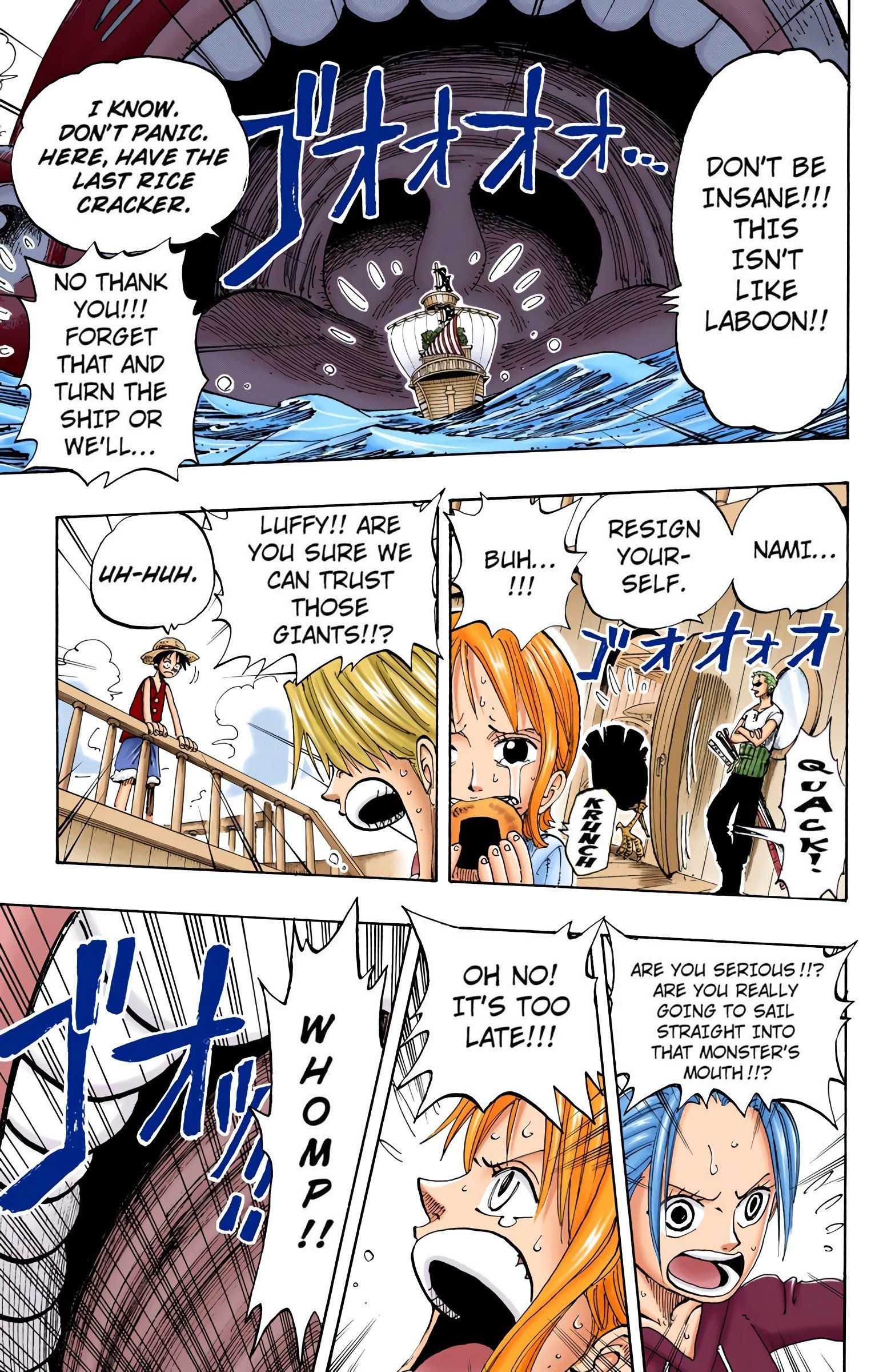 One Piece Colored Manga