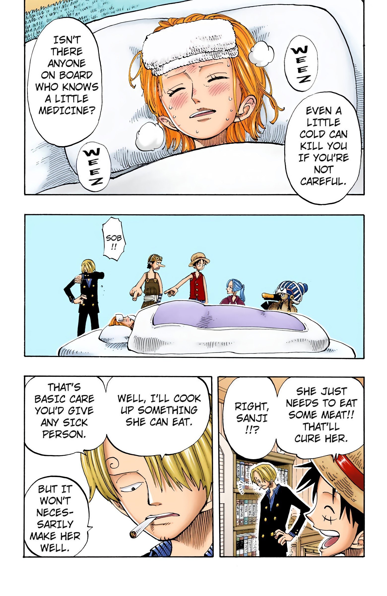 One Piece Colored Manga