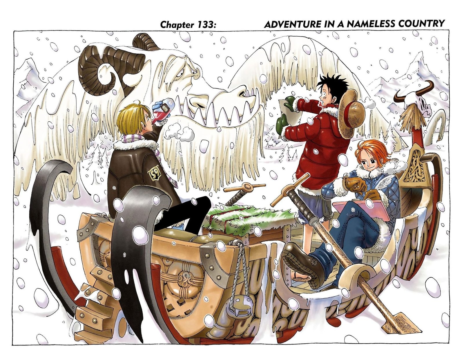 One Piece Colored Manga