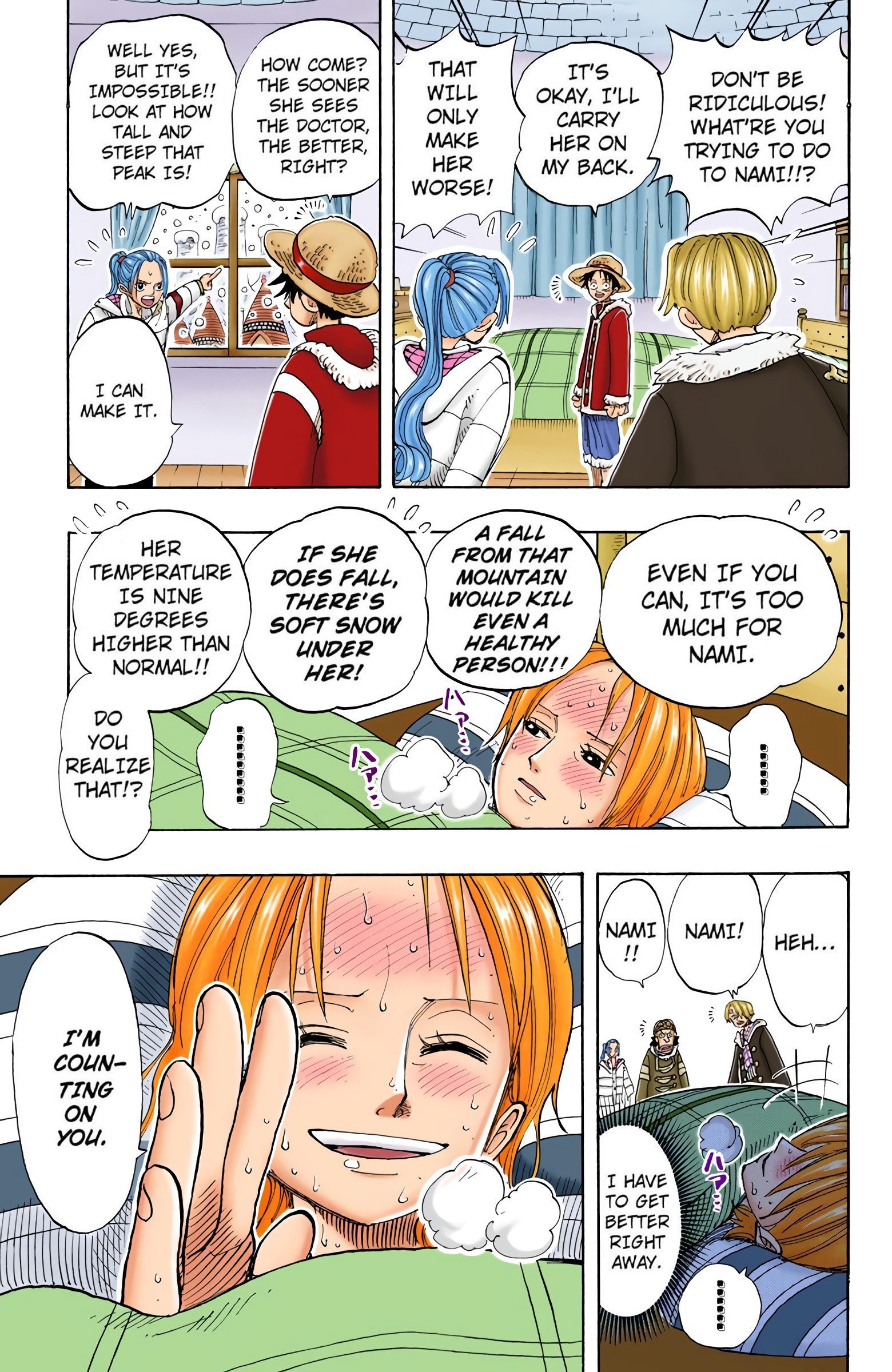 One Piece Colored Manga