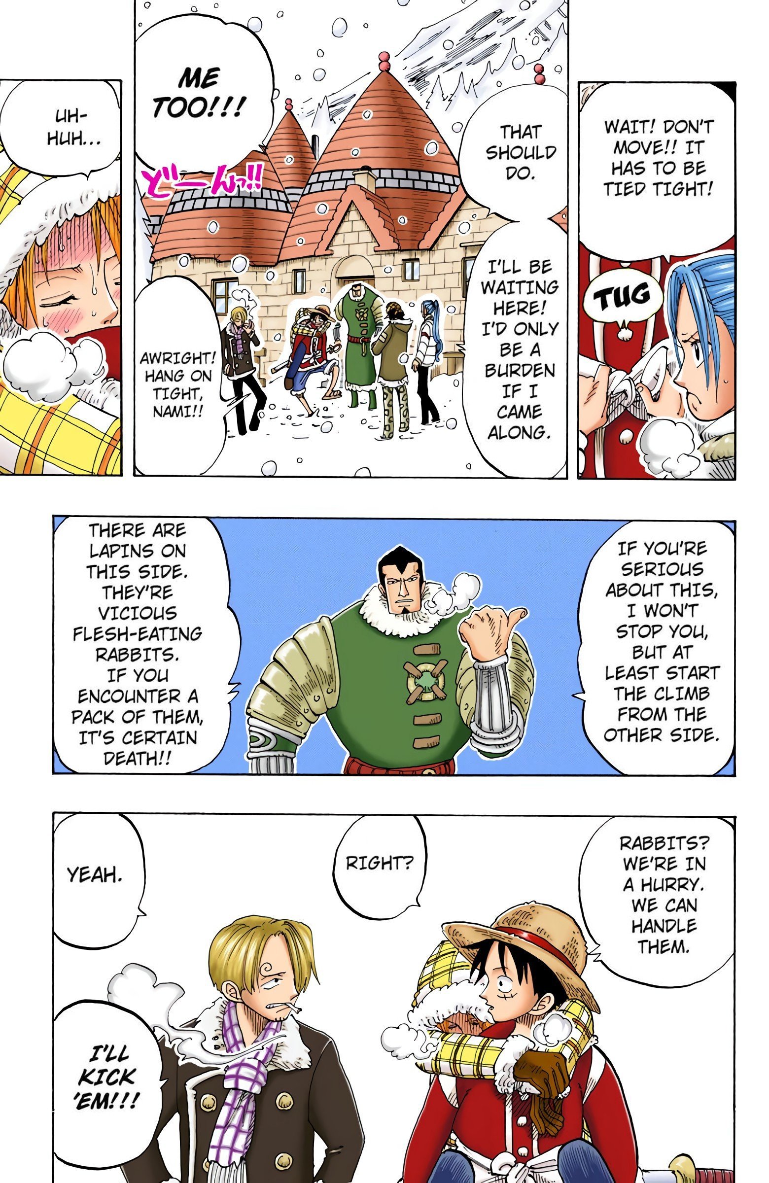 One Piece Colored Manga