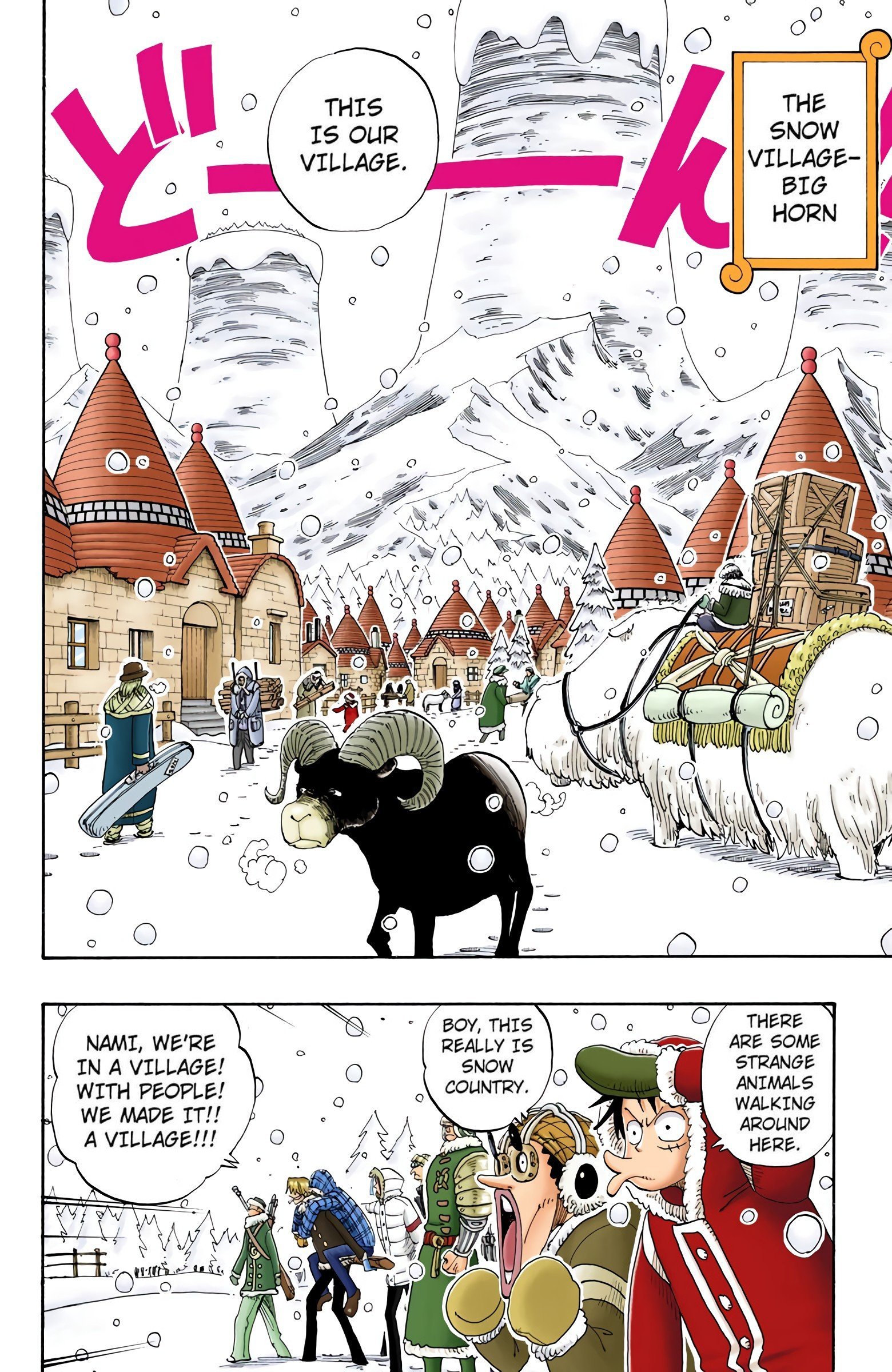 One Piece Colored Manga