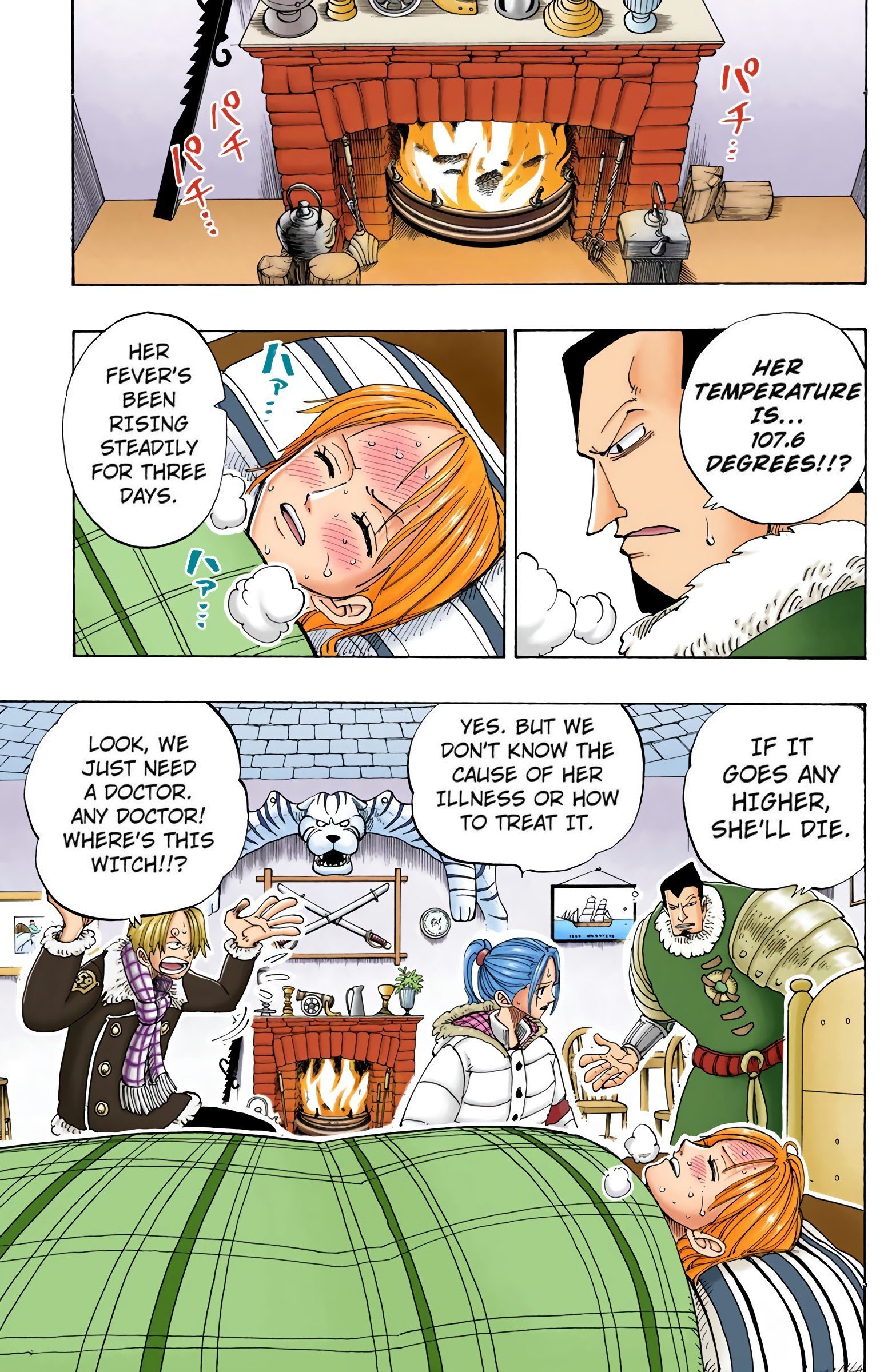 One Piece Colored Manga