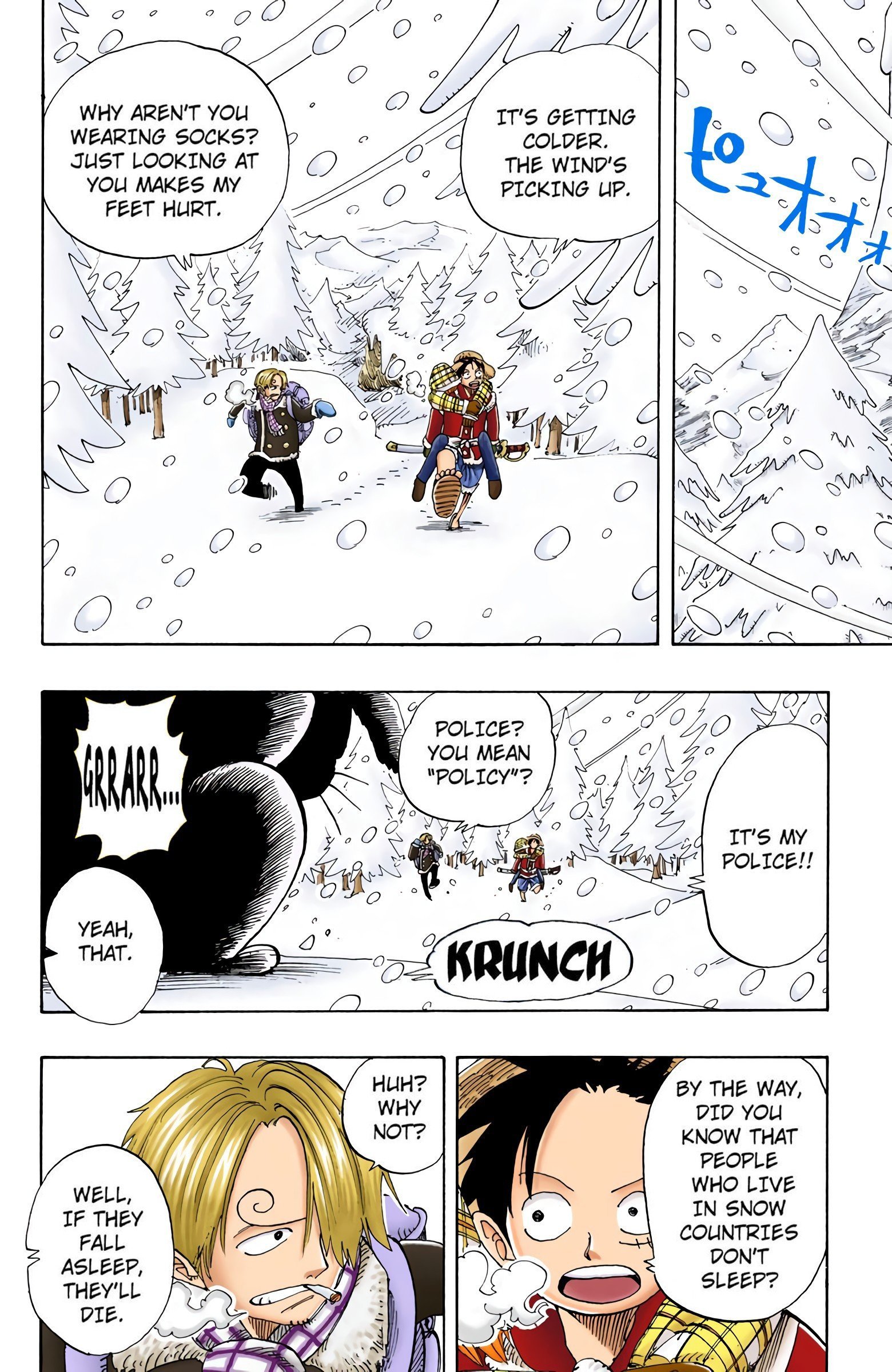 One Piece Colored Manga