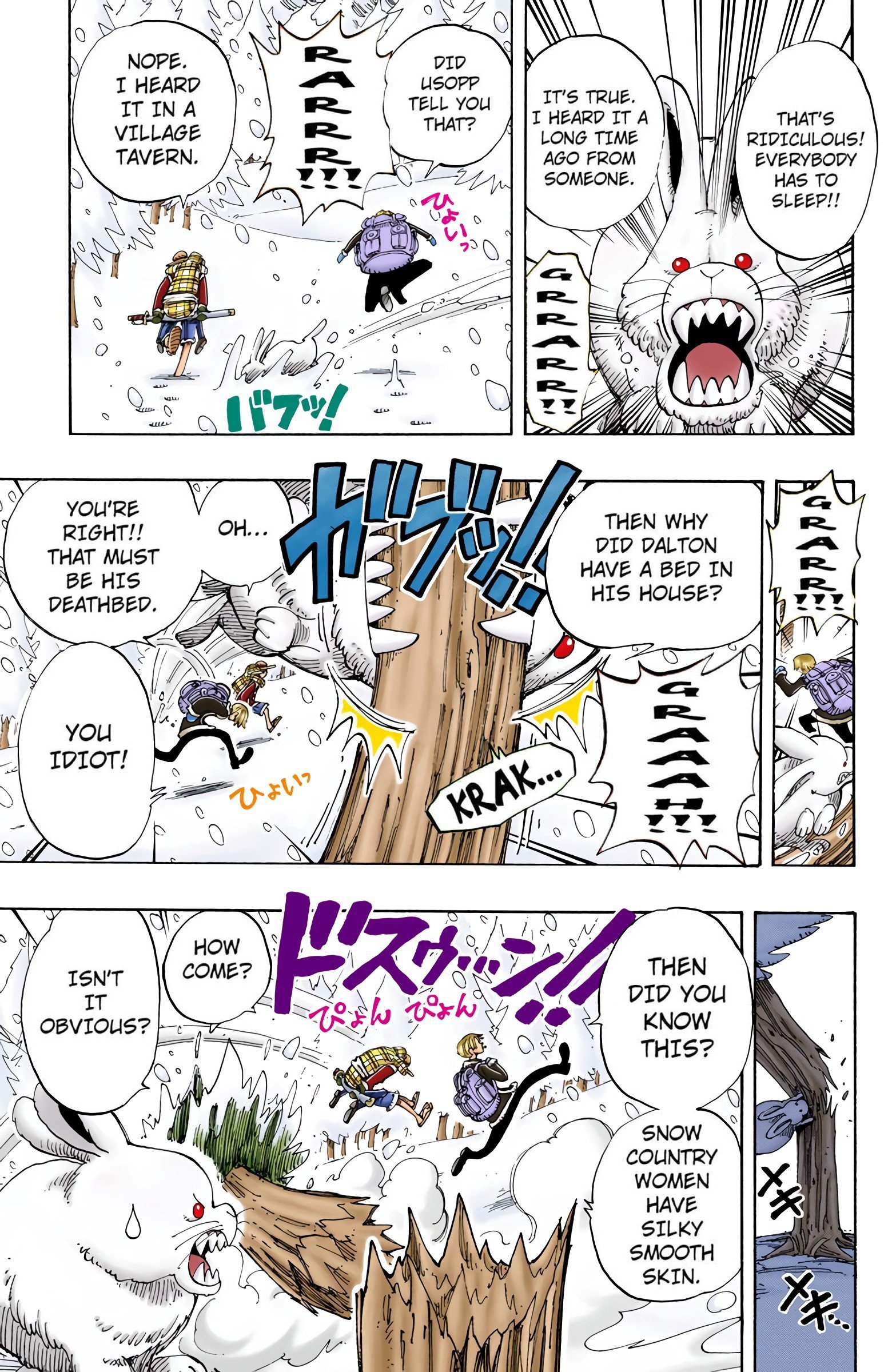 One Piece Colored Manga