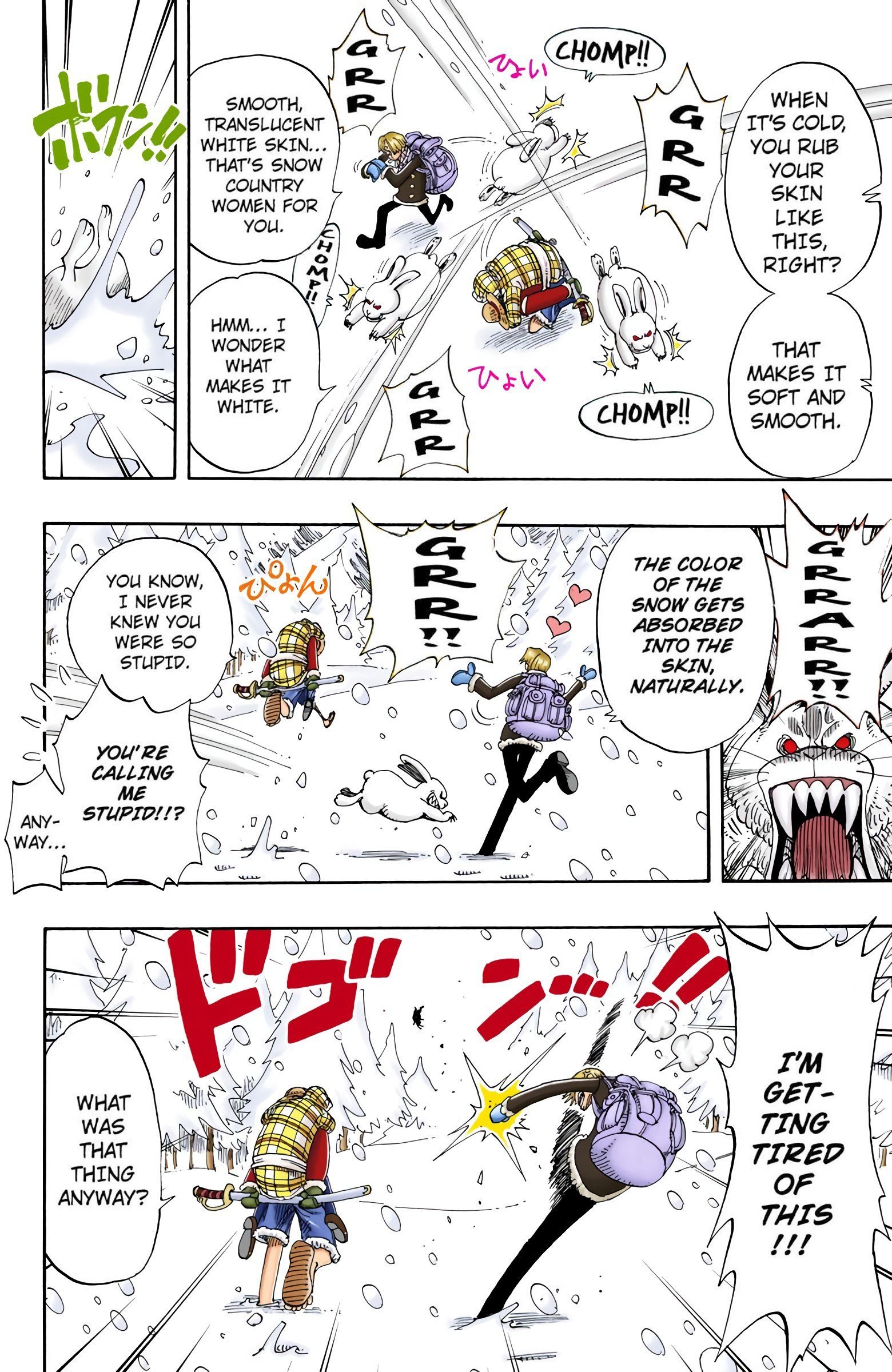 One Piece Colored Manga