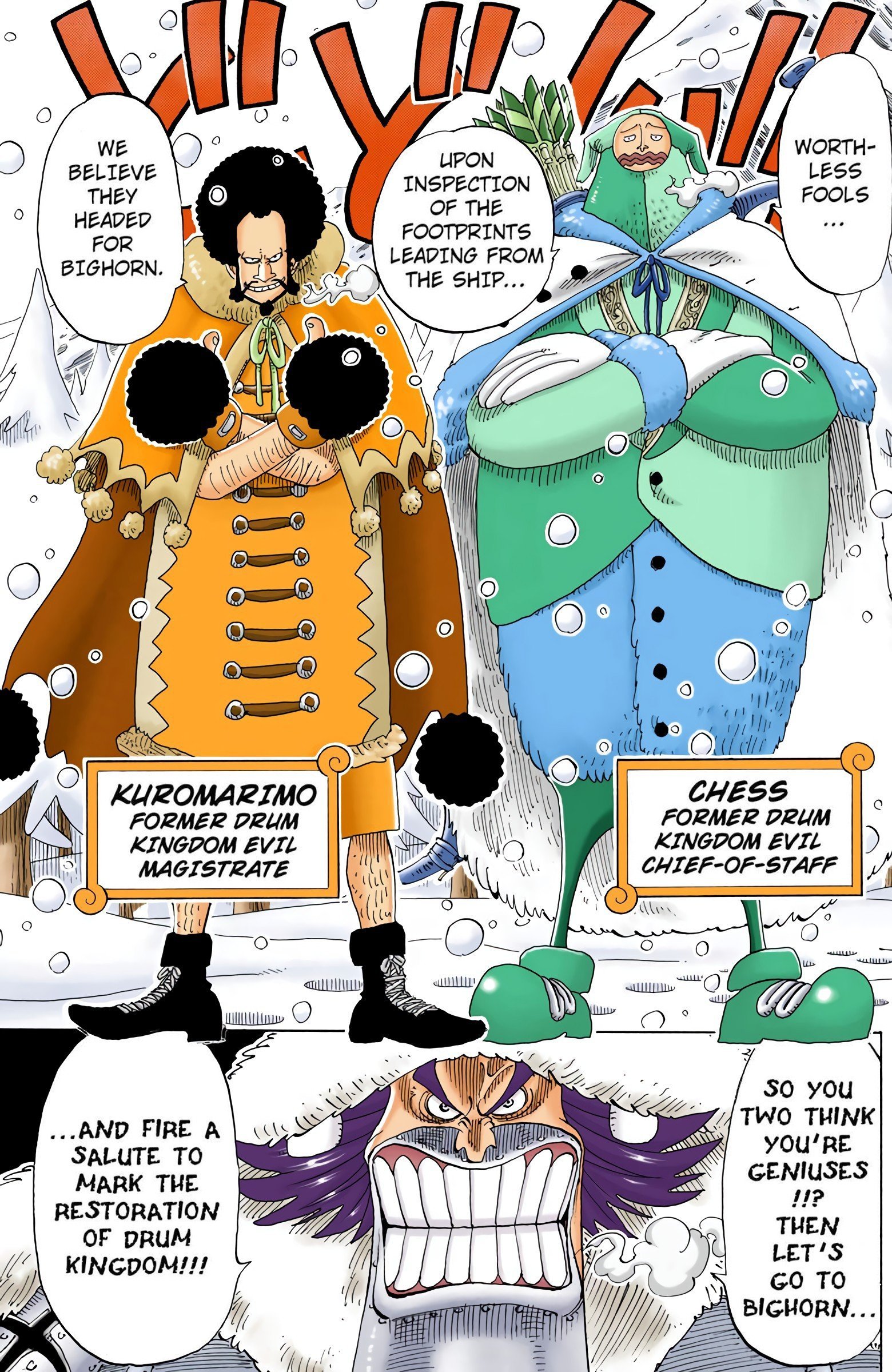 One Piece Colored Manga