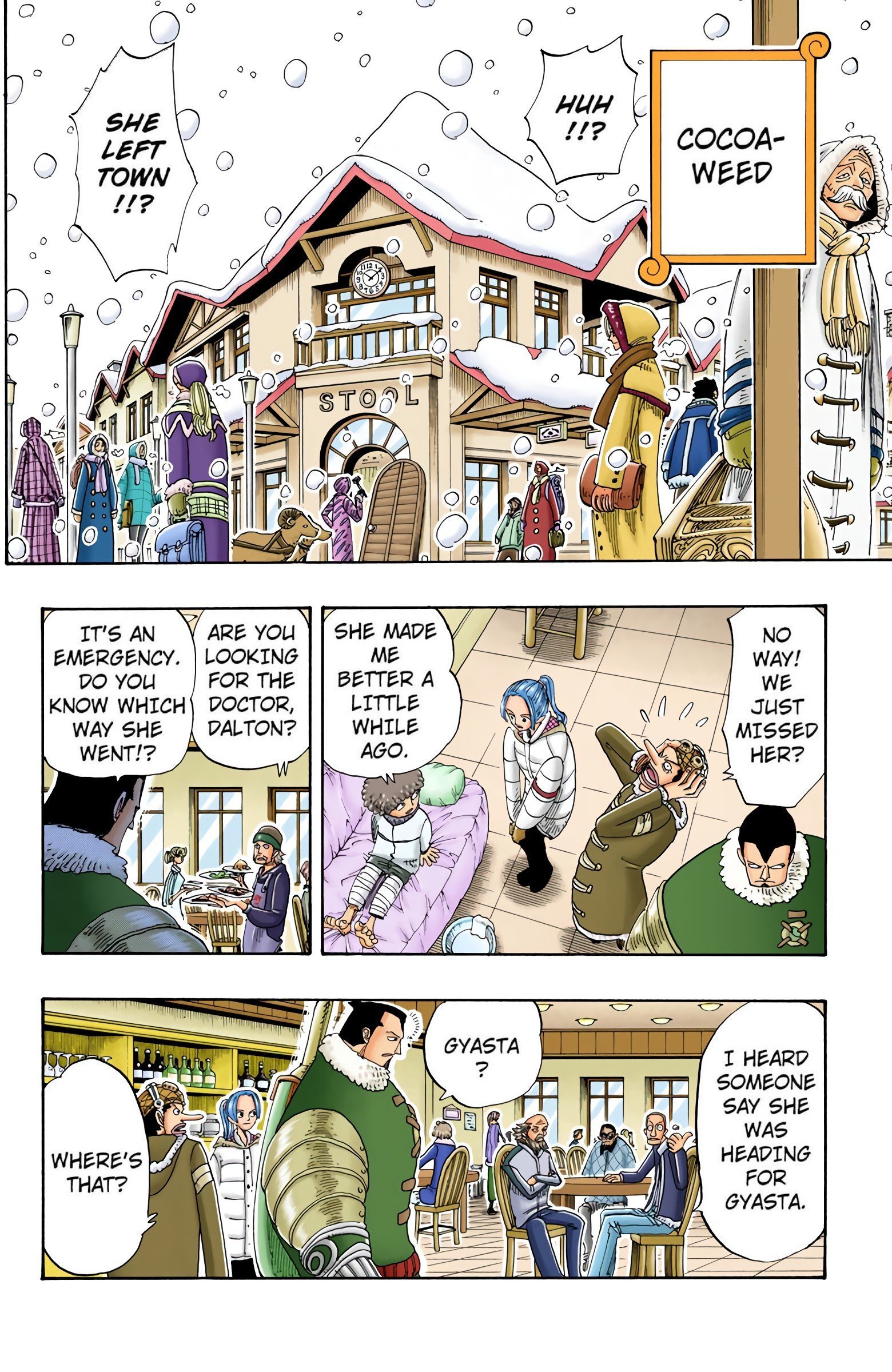 One Piece Colored Manga