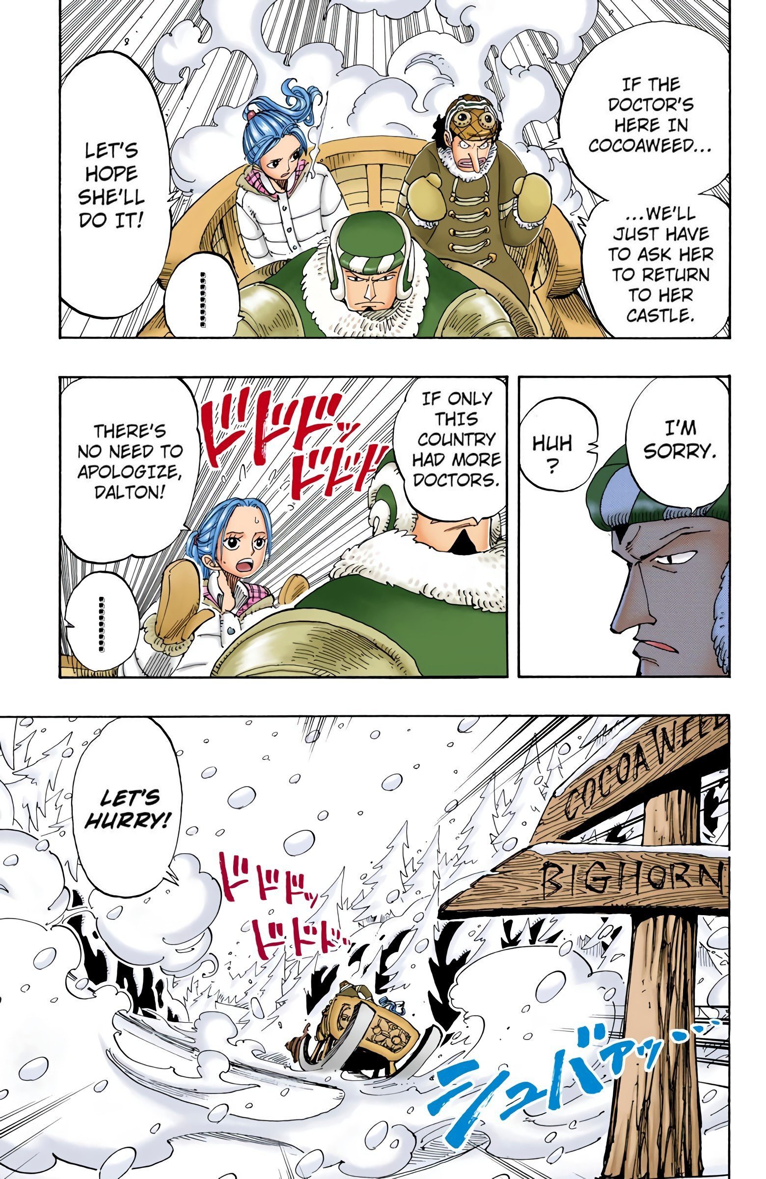 One Piece Colored Manga