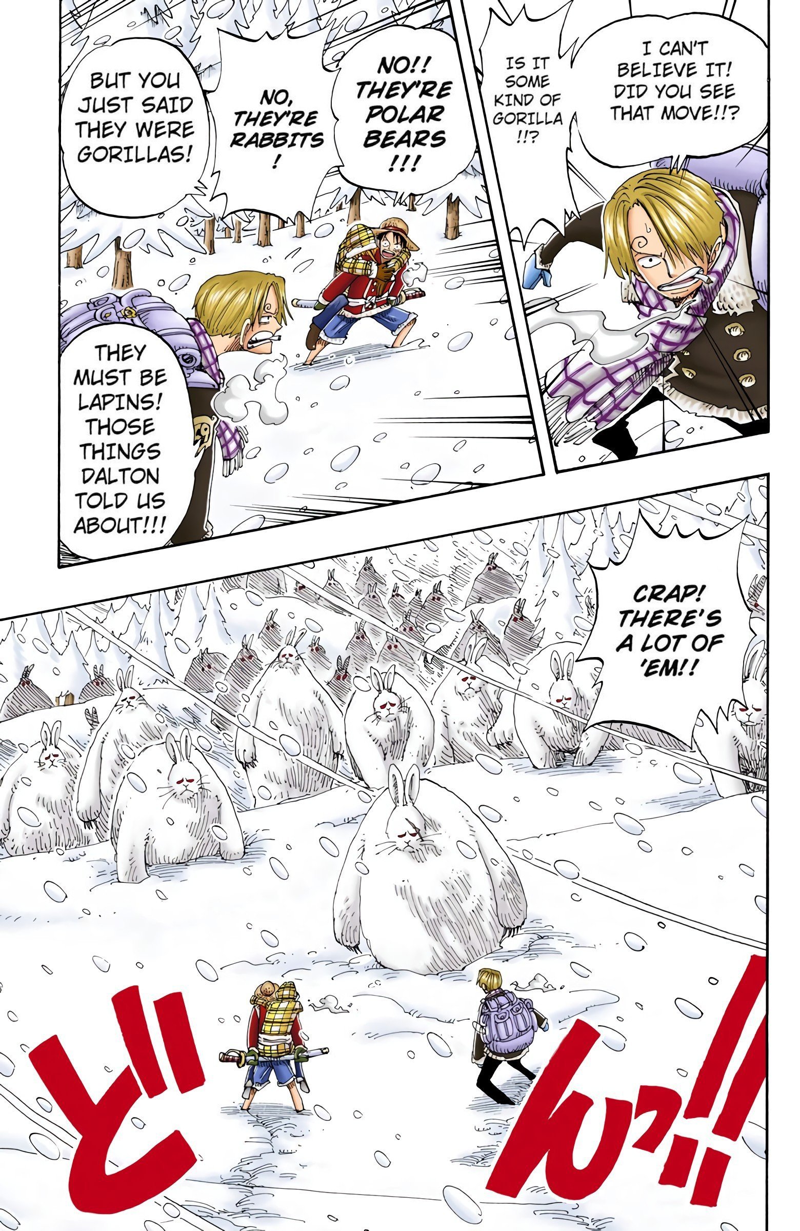 One Piece Colored Manga