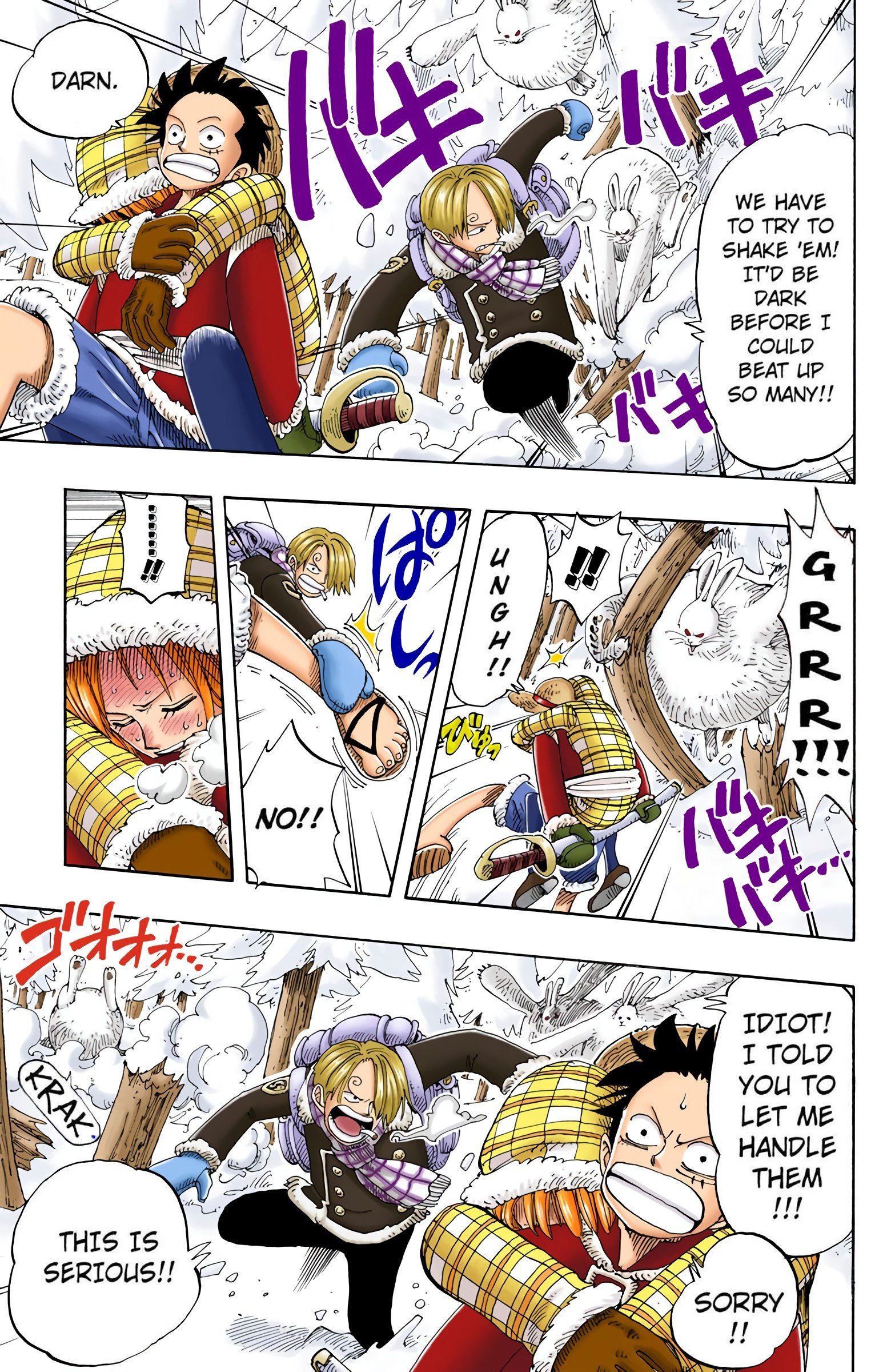 One Piece Colored Manga