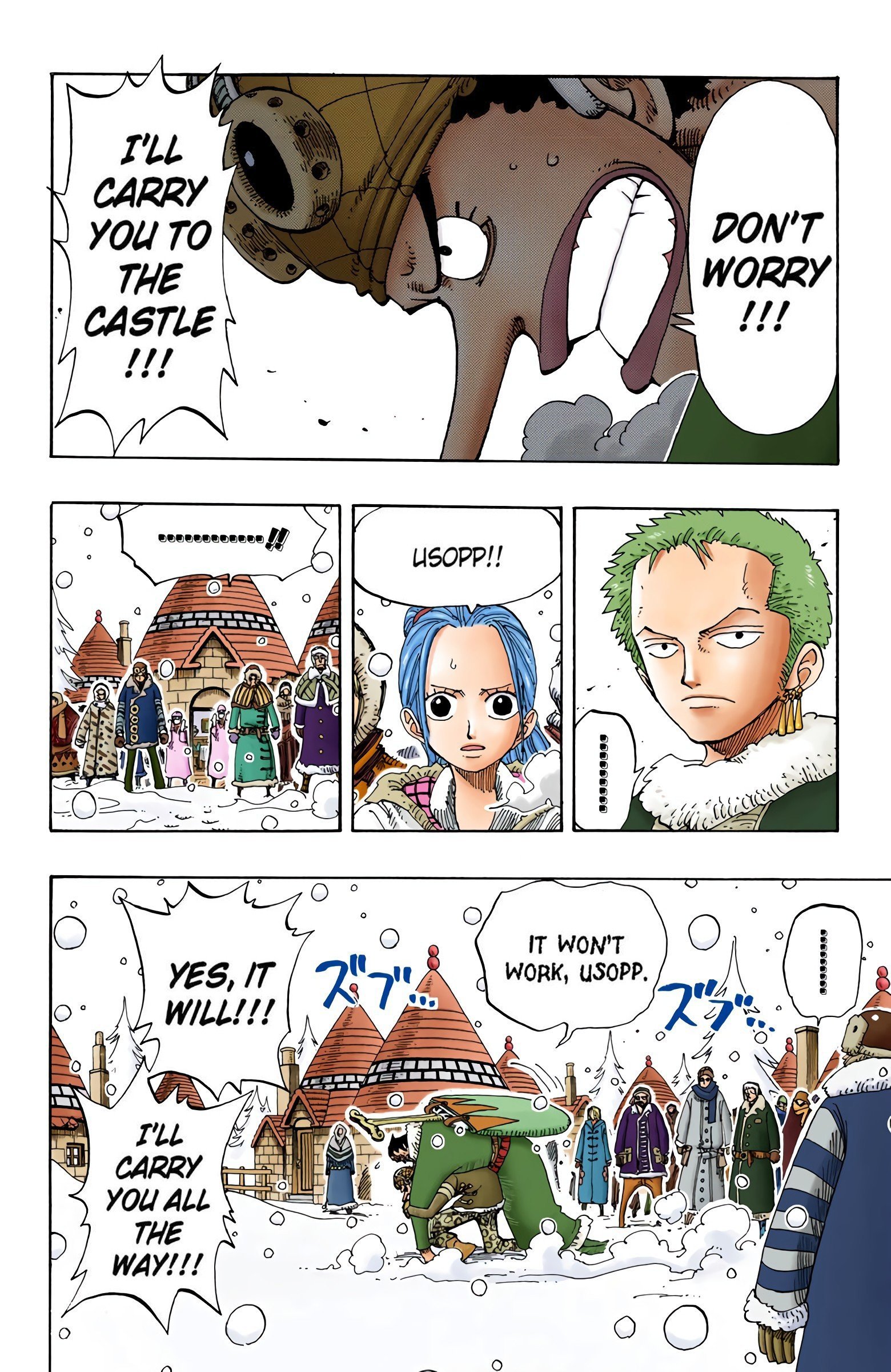 One Piece Colored Manga