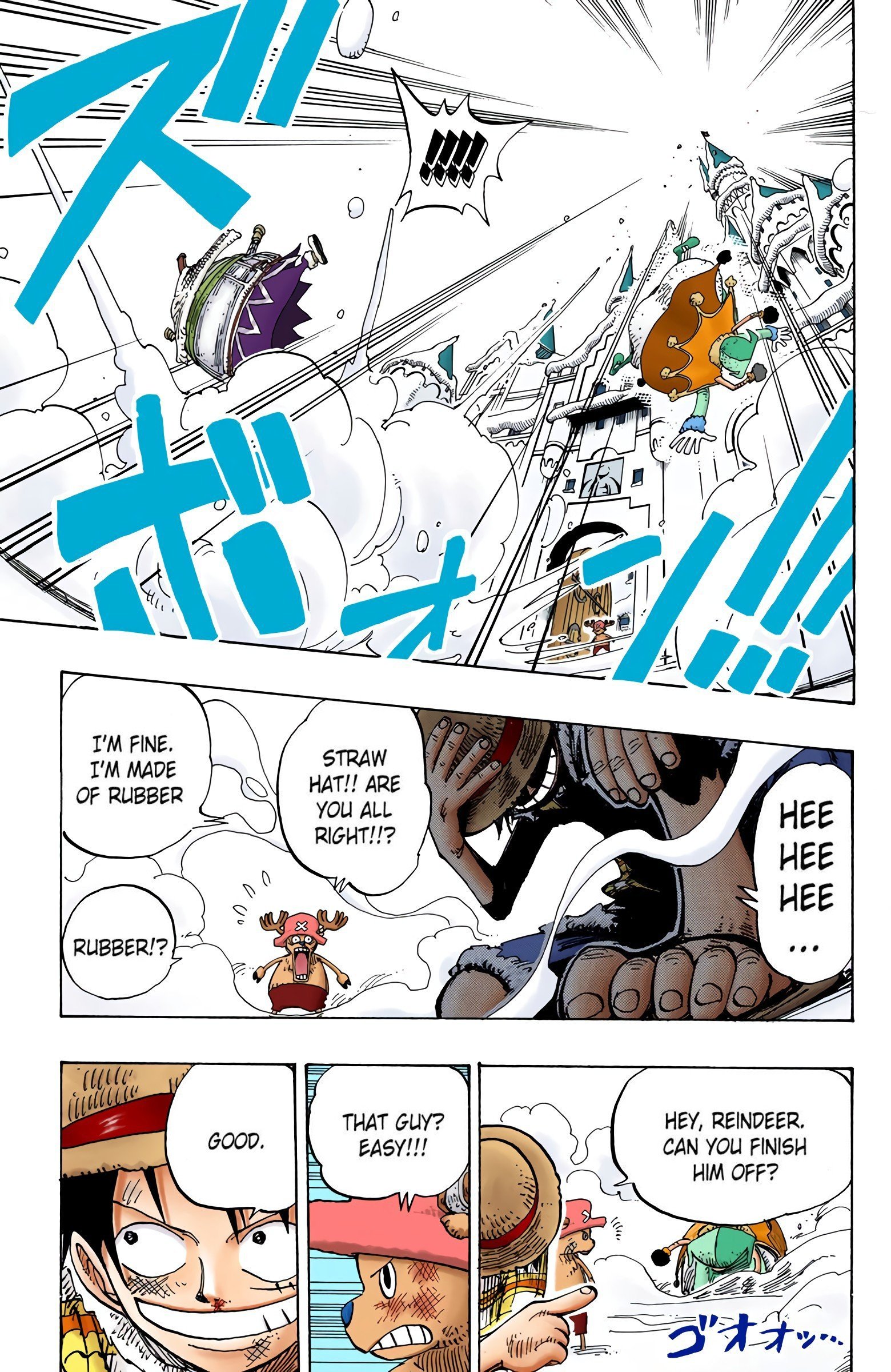 One Piece Colored Manga