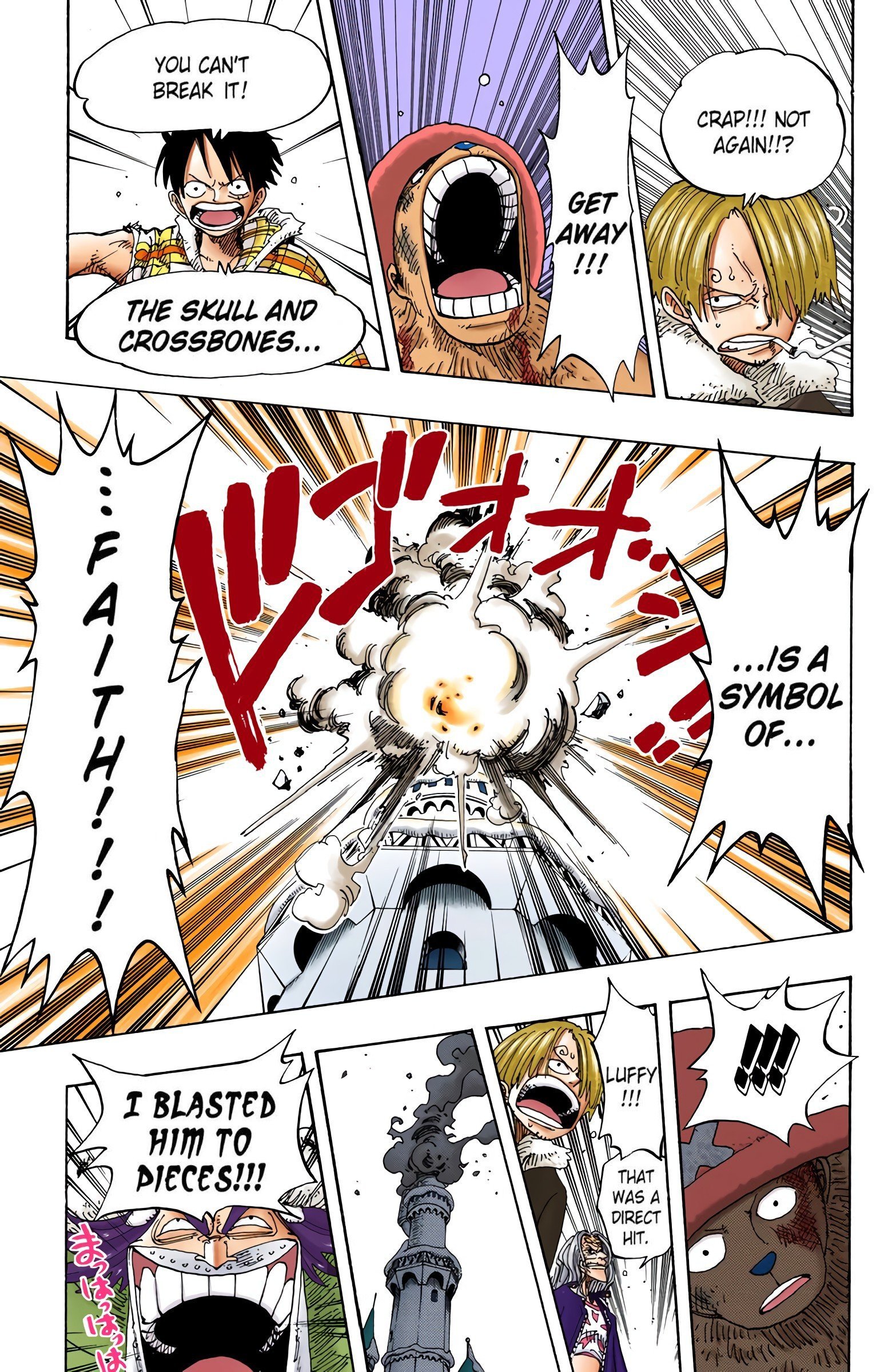 One Piece Colored Manga