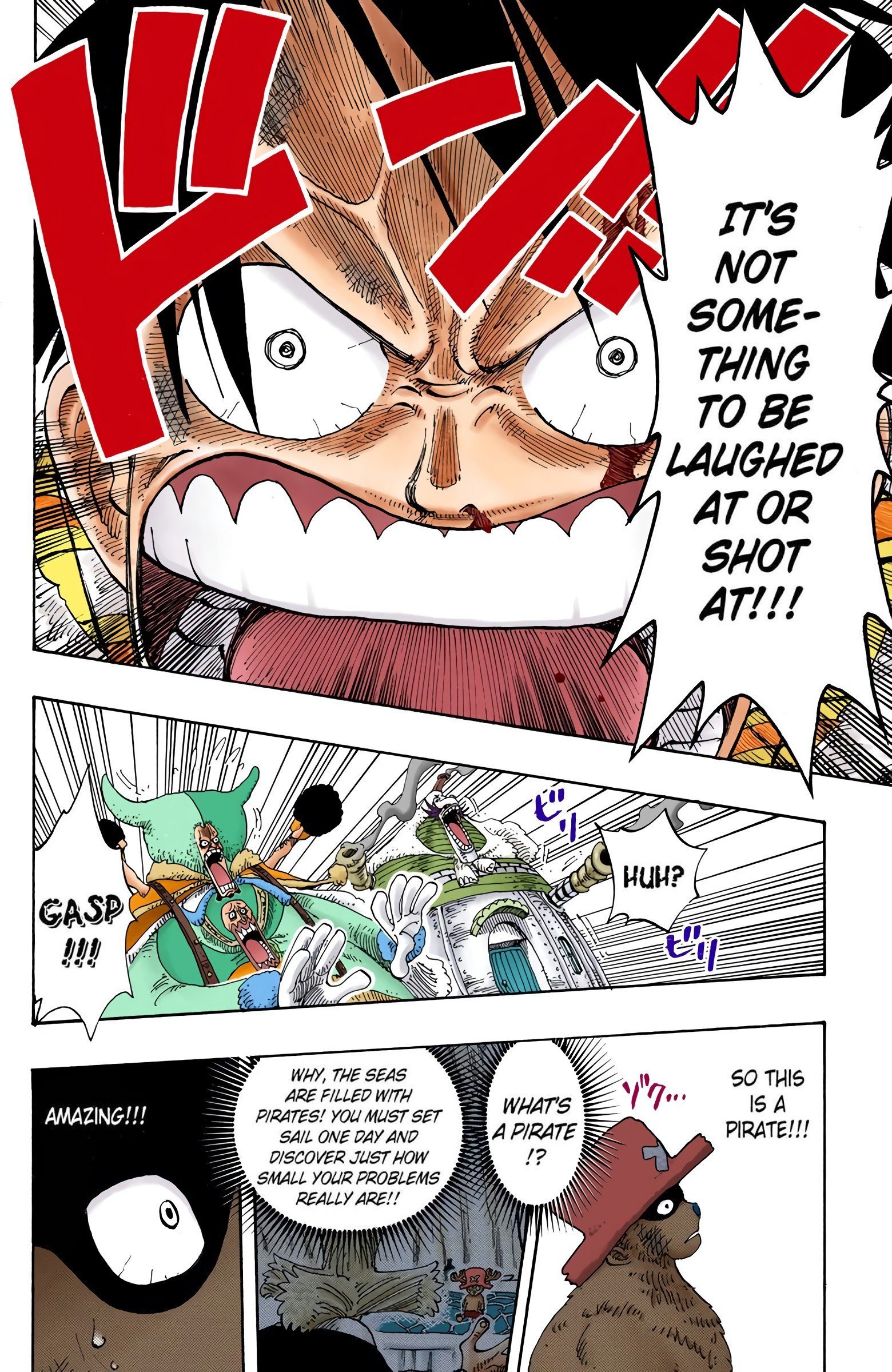 One Piece Colored Manga