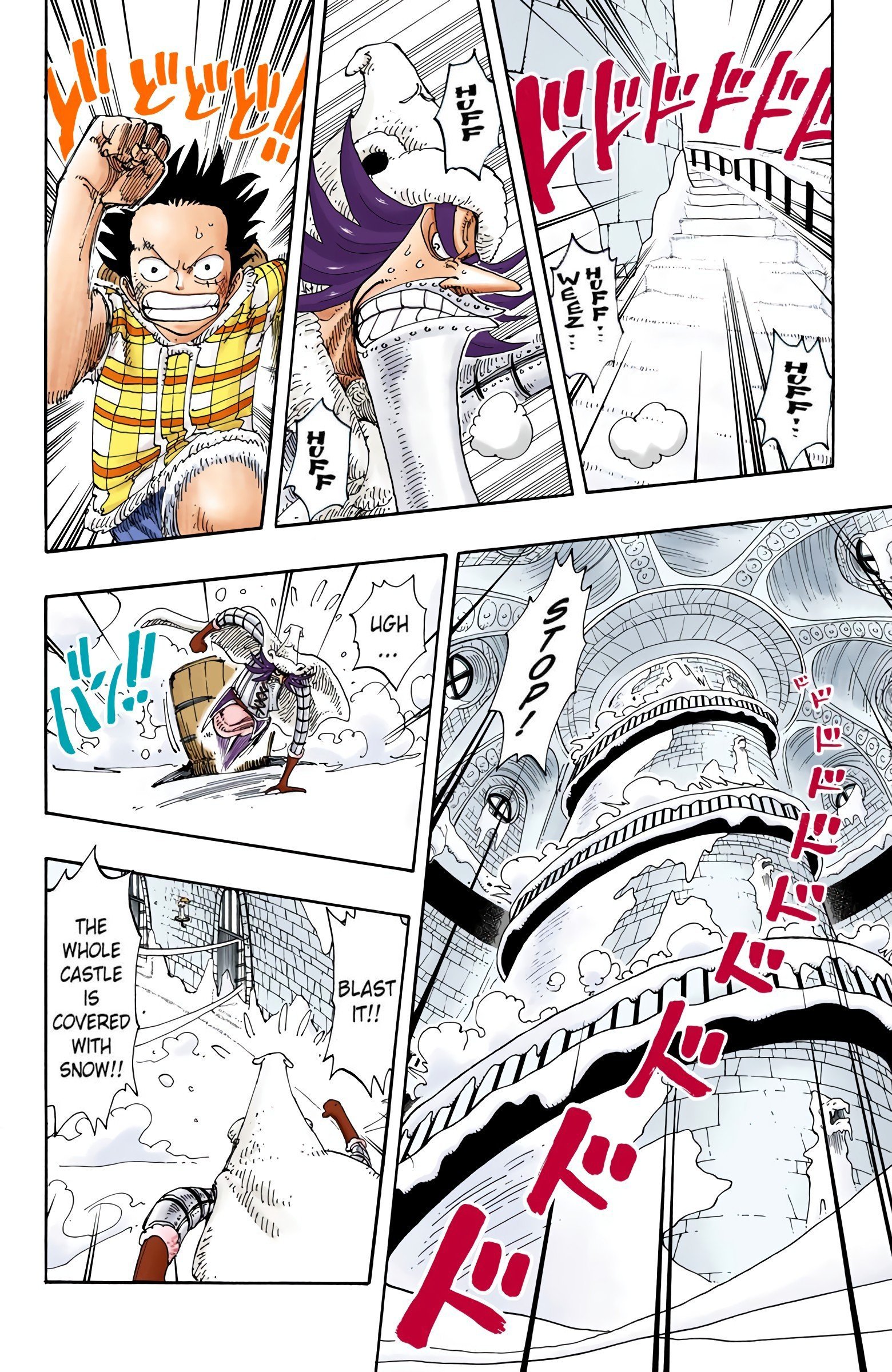 One Piece Colored Manga