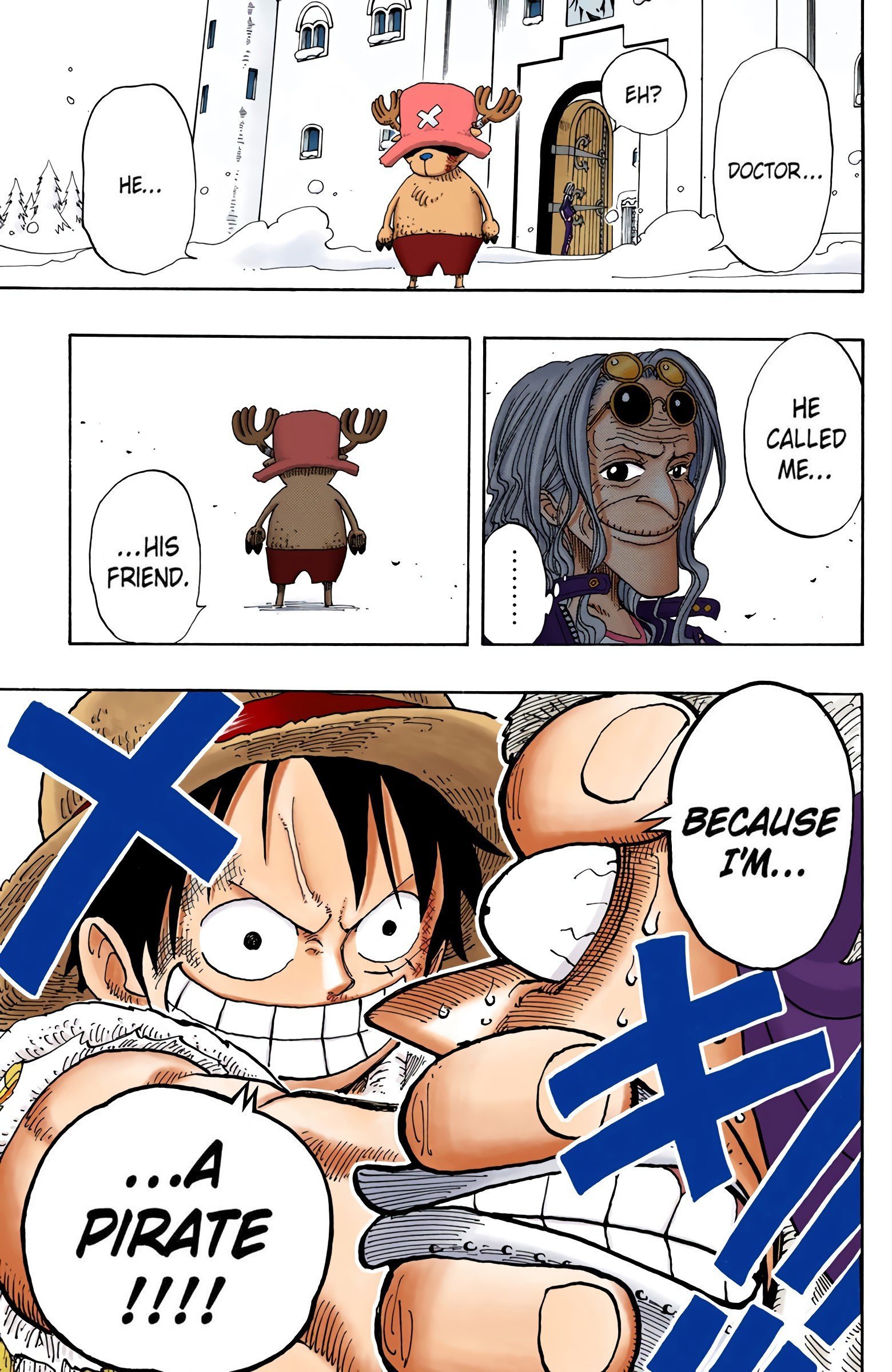 One Piece Colored Manga