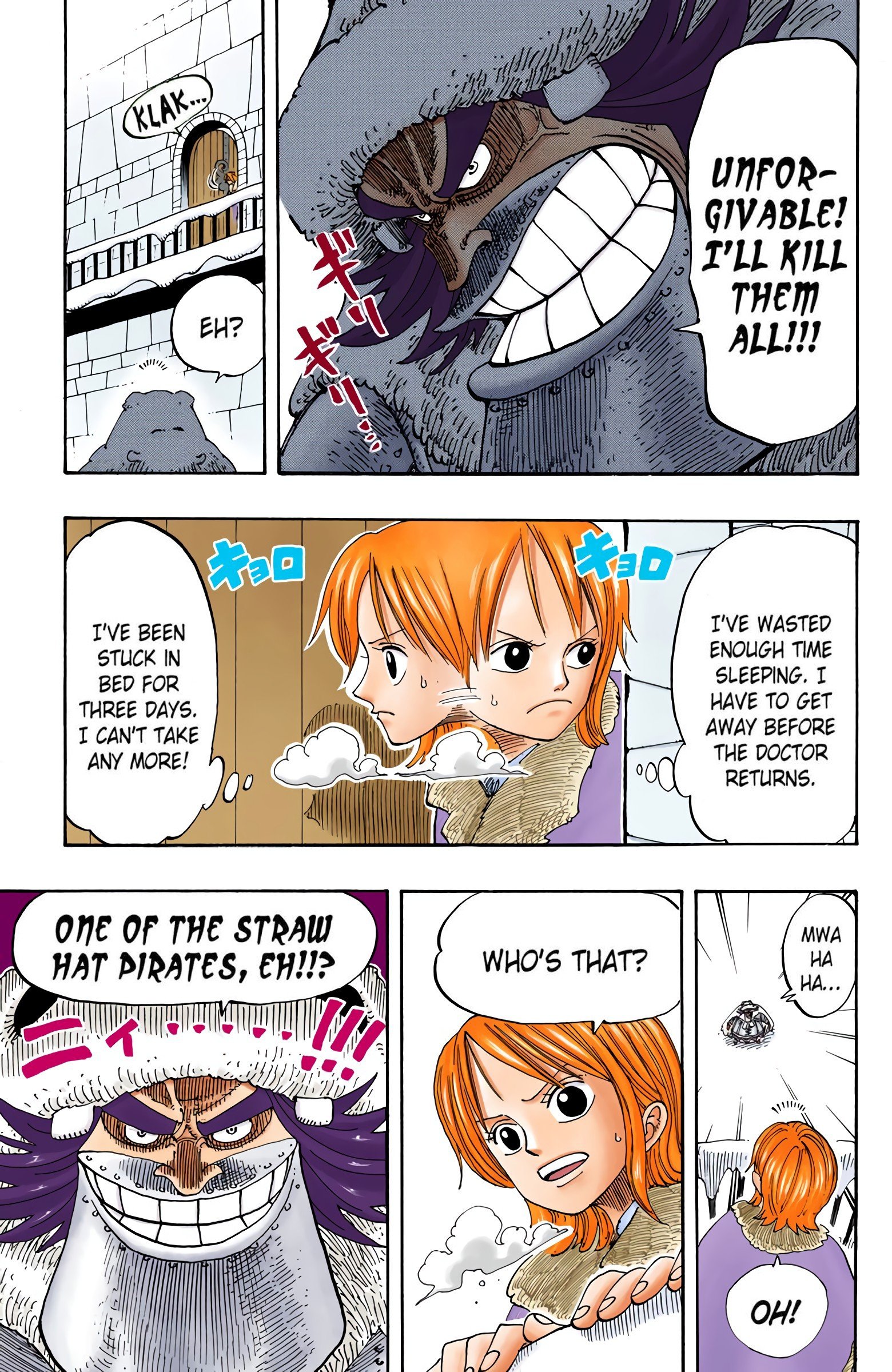 One Piece Colored Manga