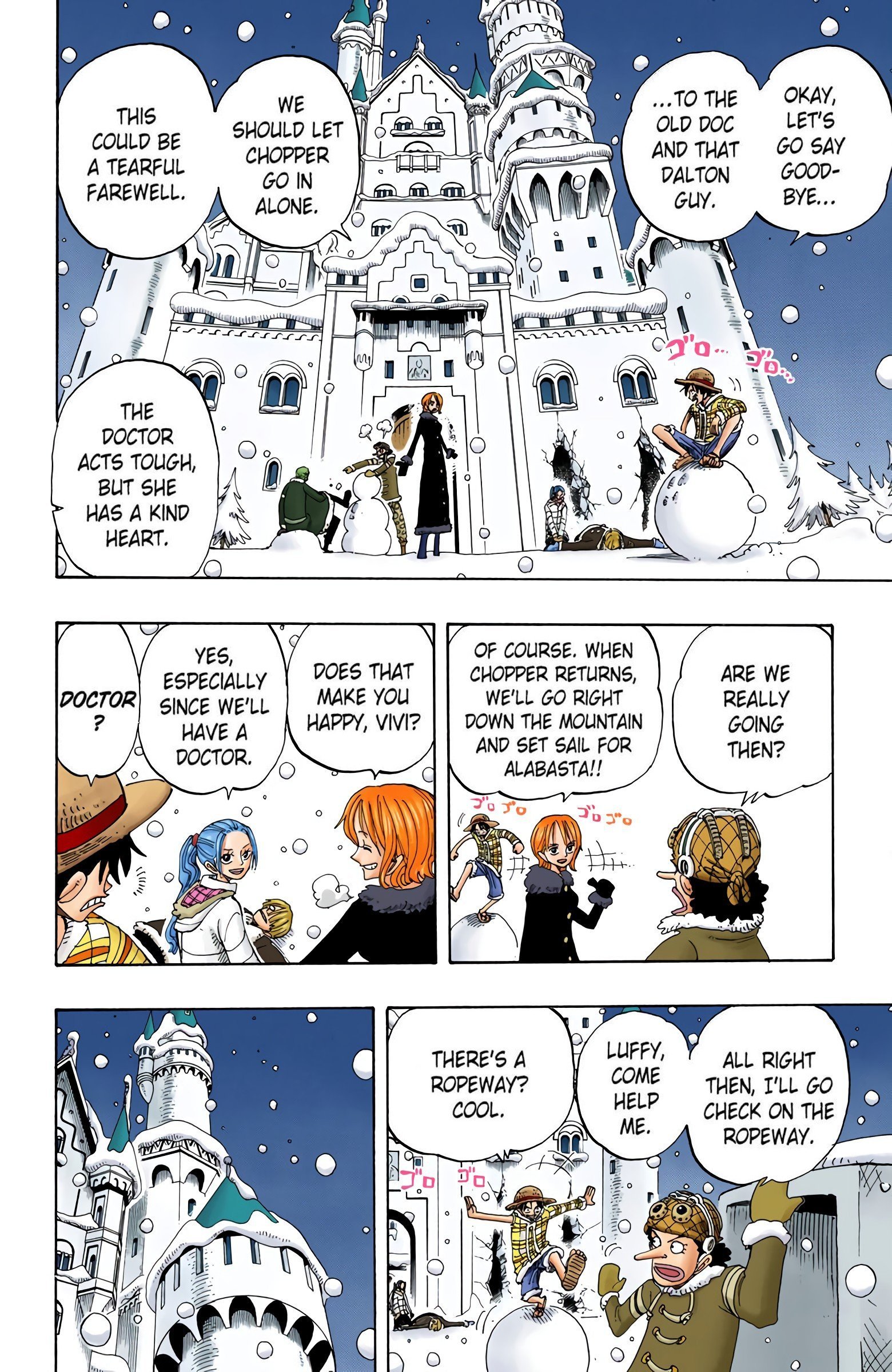 One Piece Colored Manga