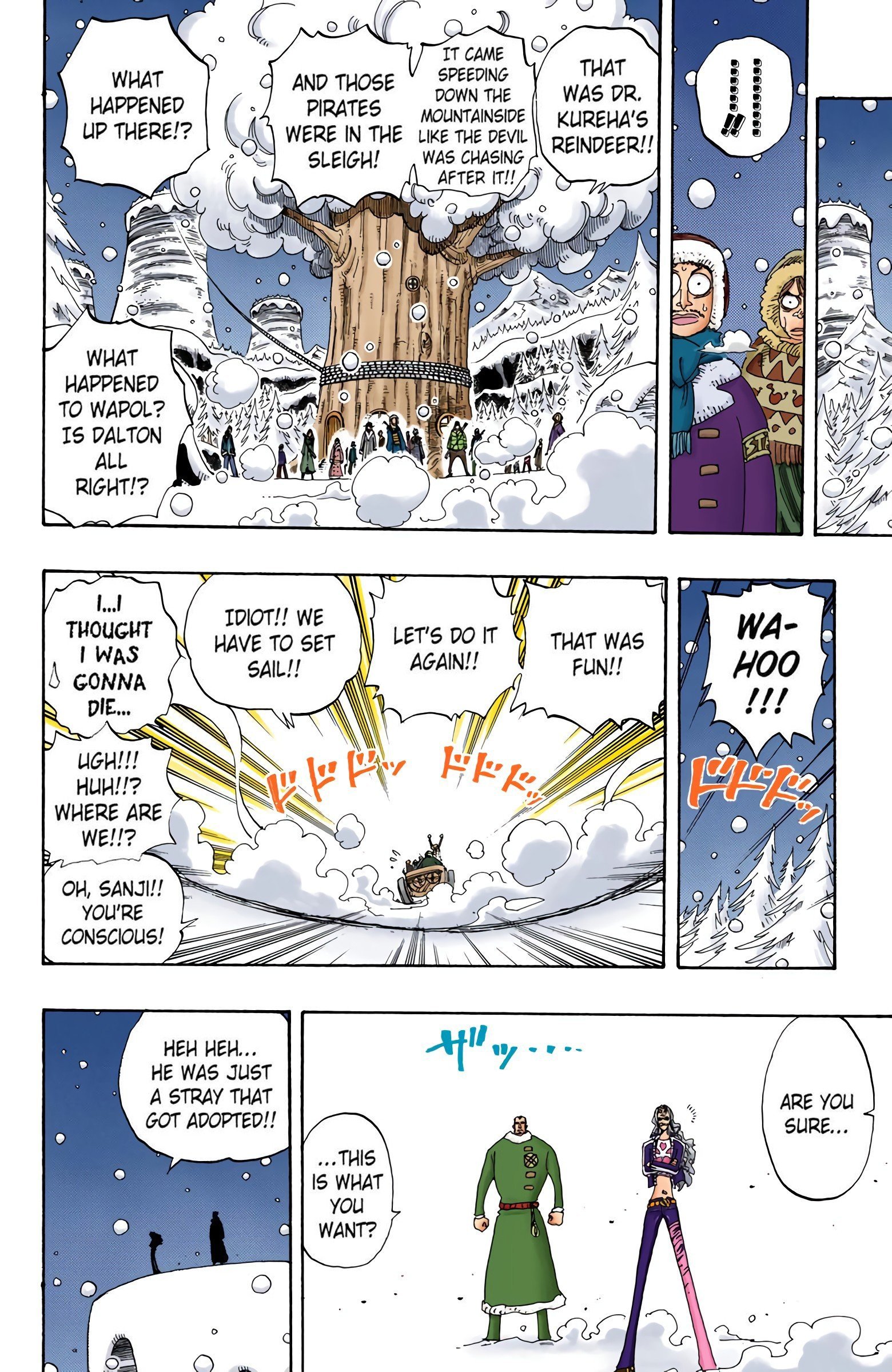 One Piece Colored Manga