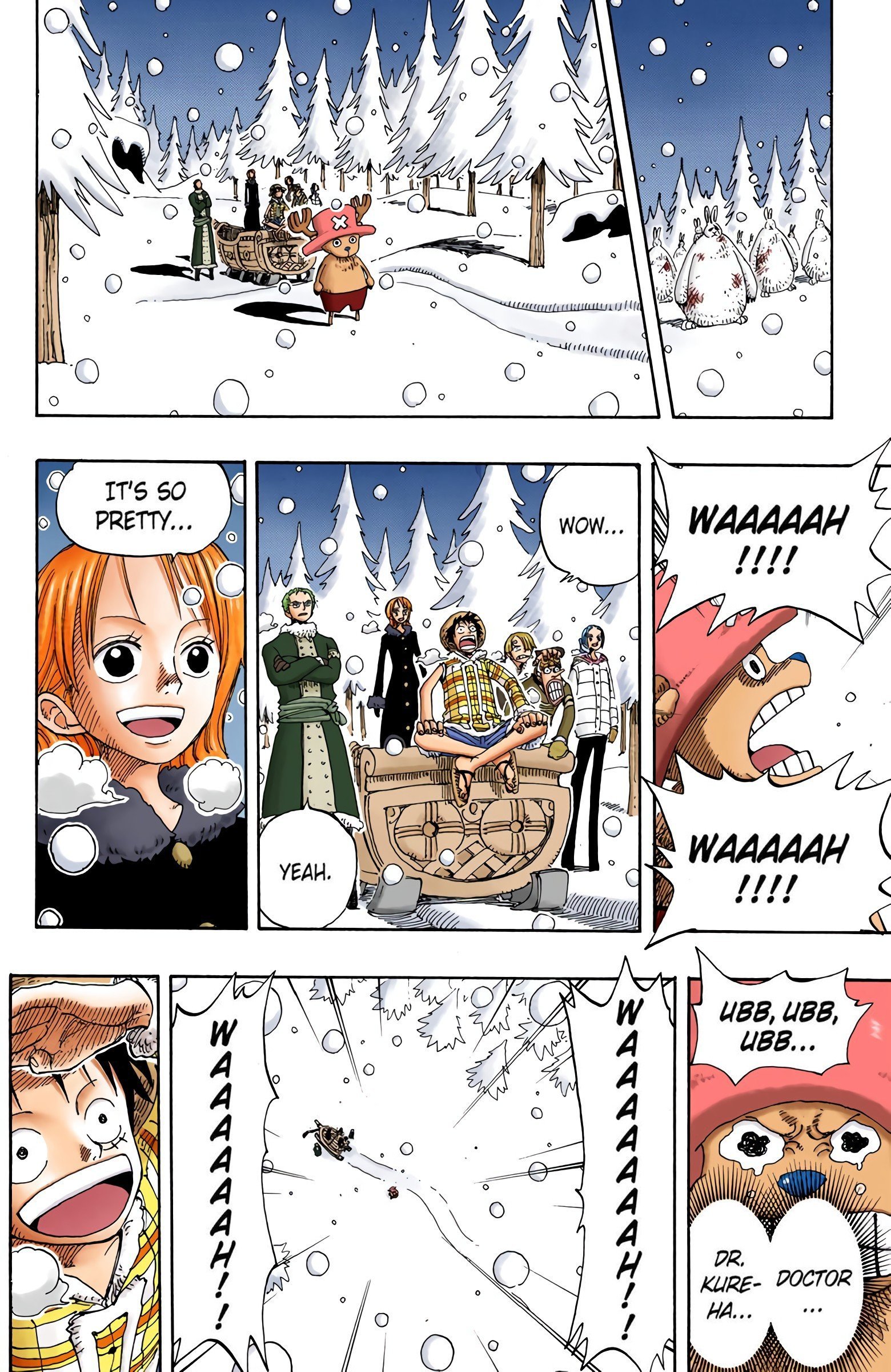 One Piece Colored Manga