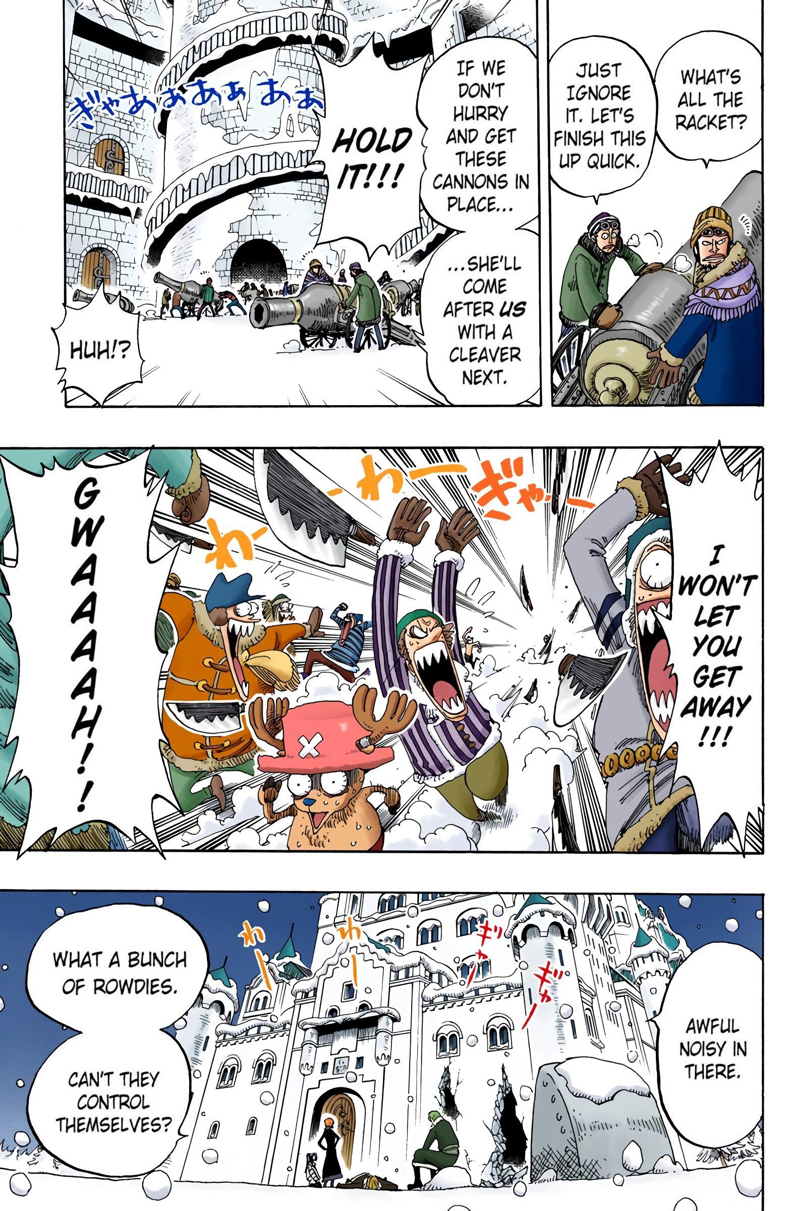 One Piece Colored Manga