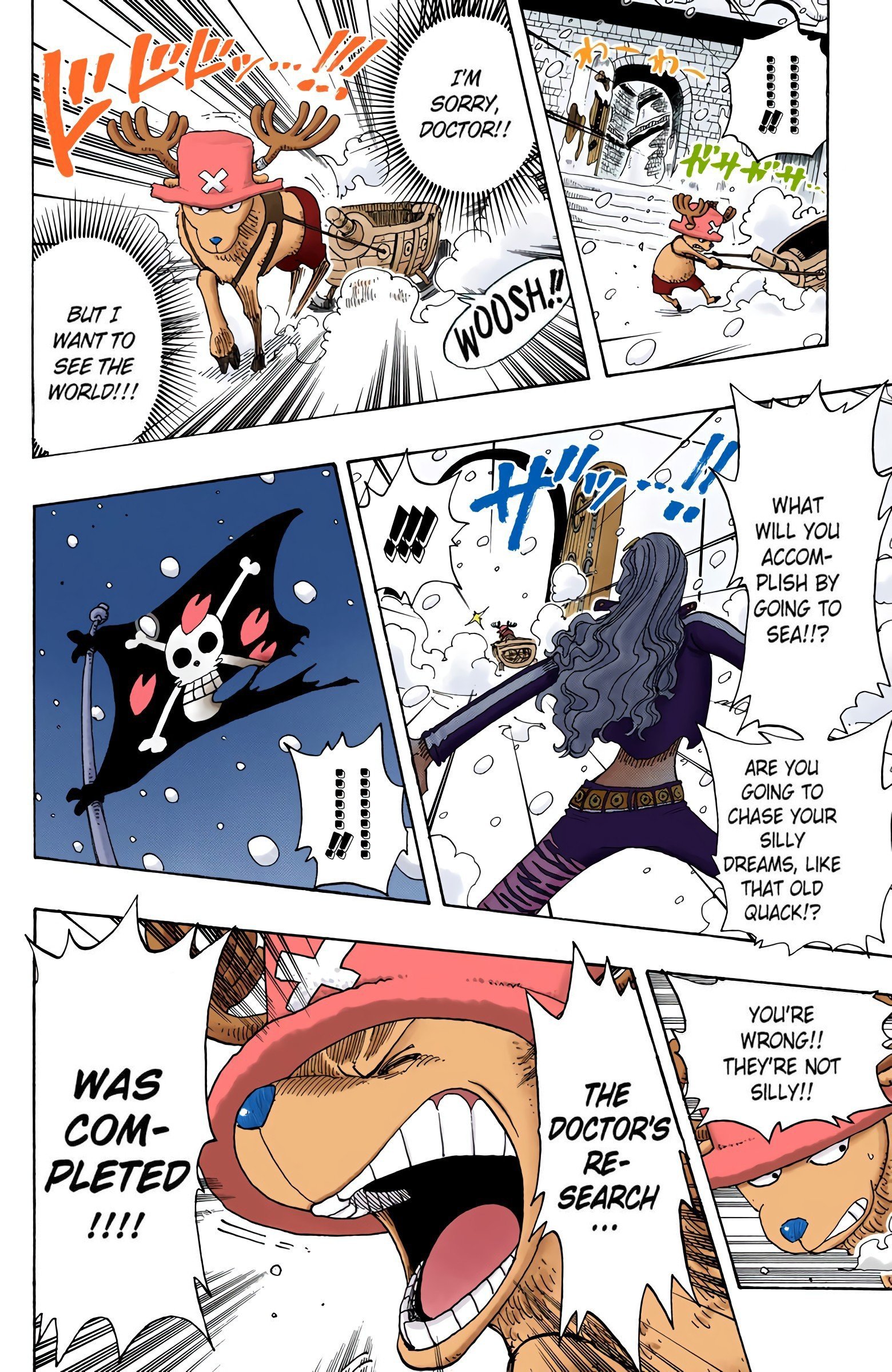 One Piece Colored Manga