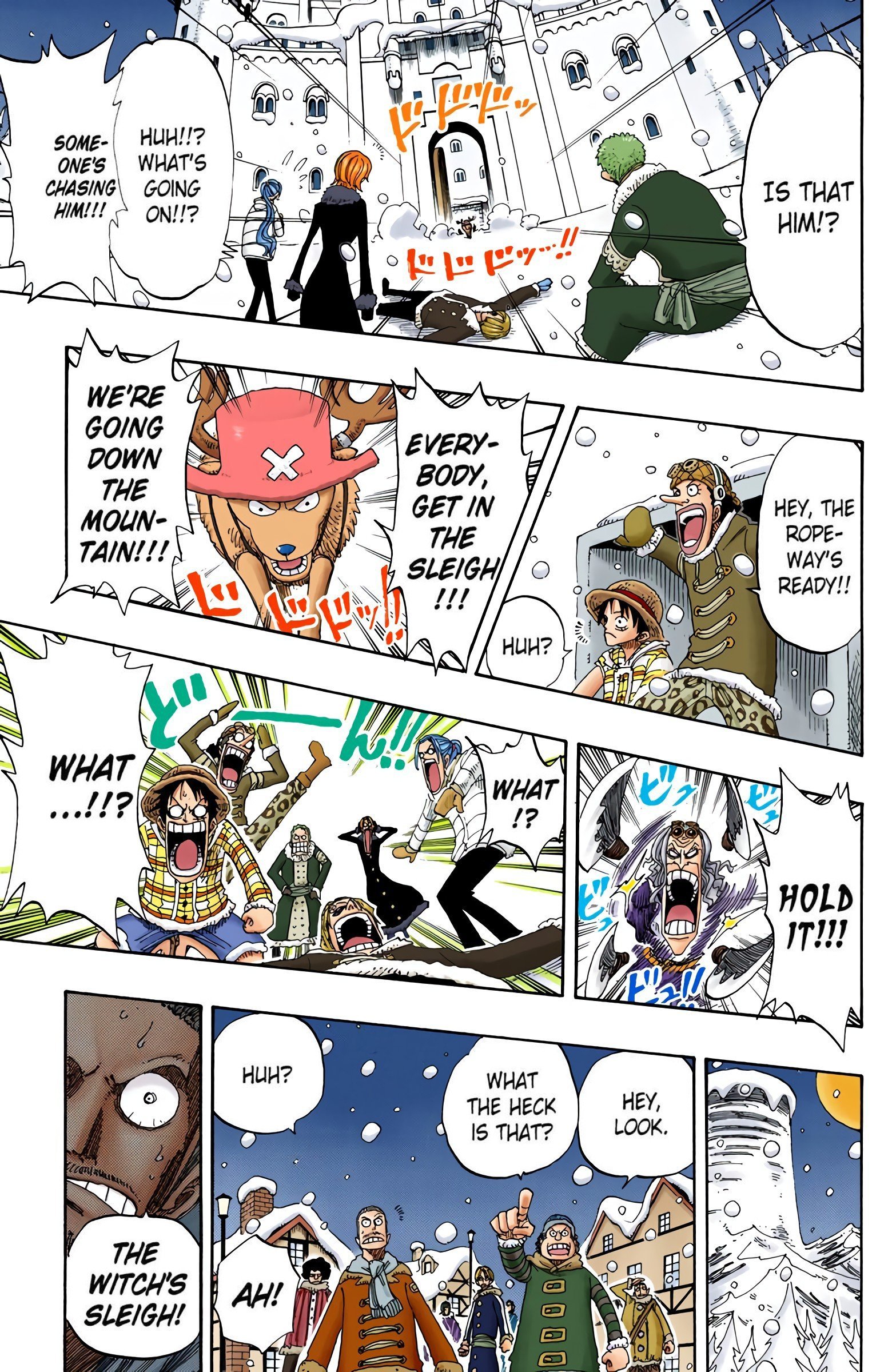 One Piece Colored Manga