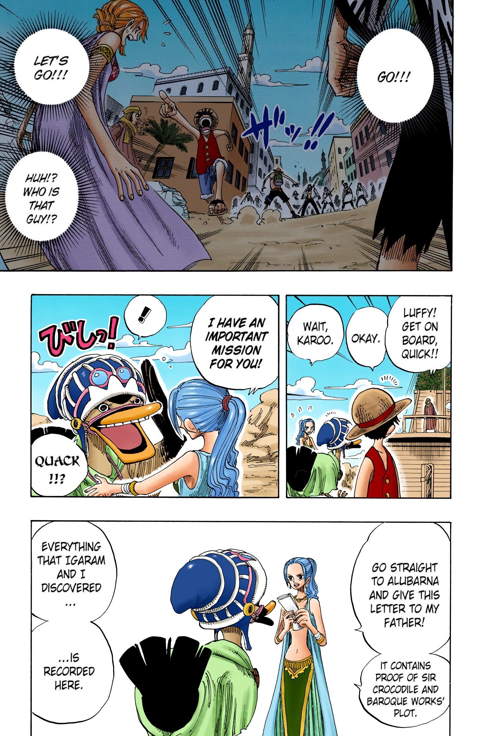 One Piece Colored Manga