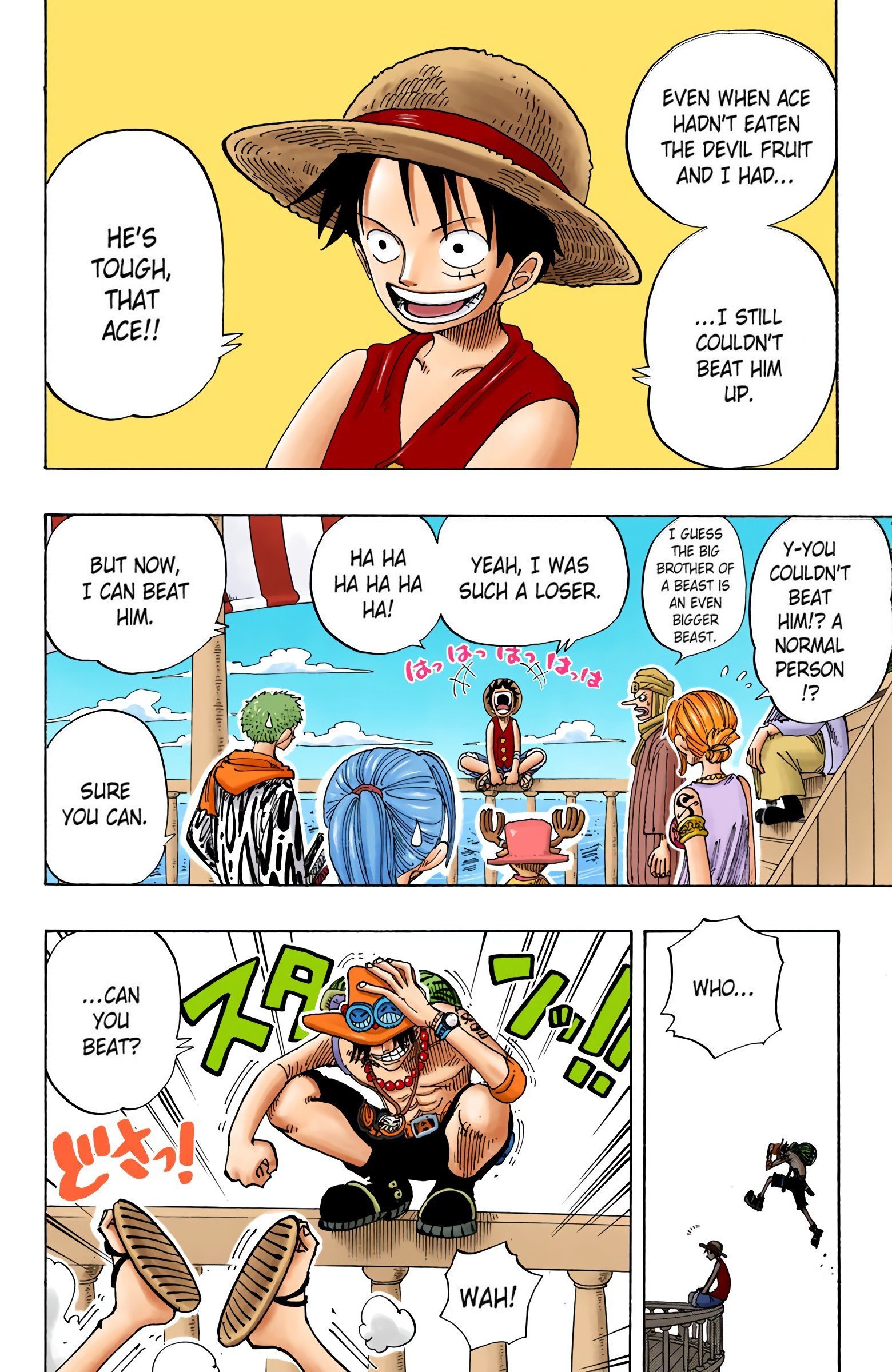 One Piece Colored Manga