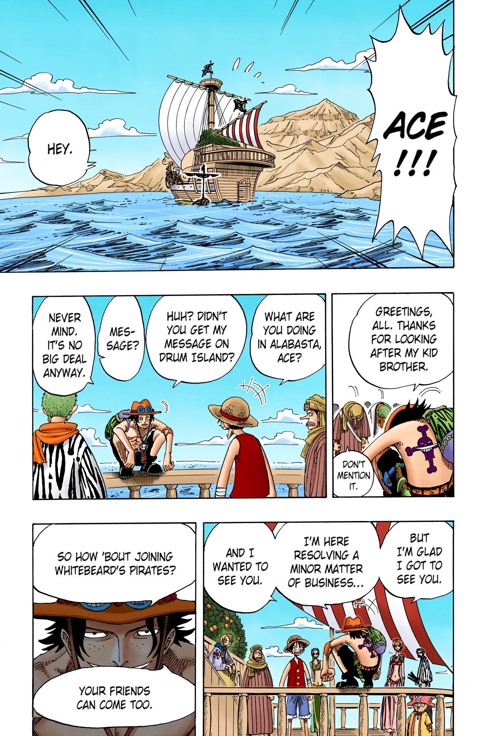 One Piece Colored Manga