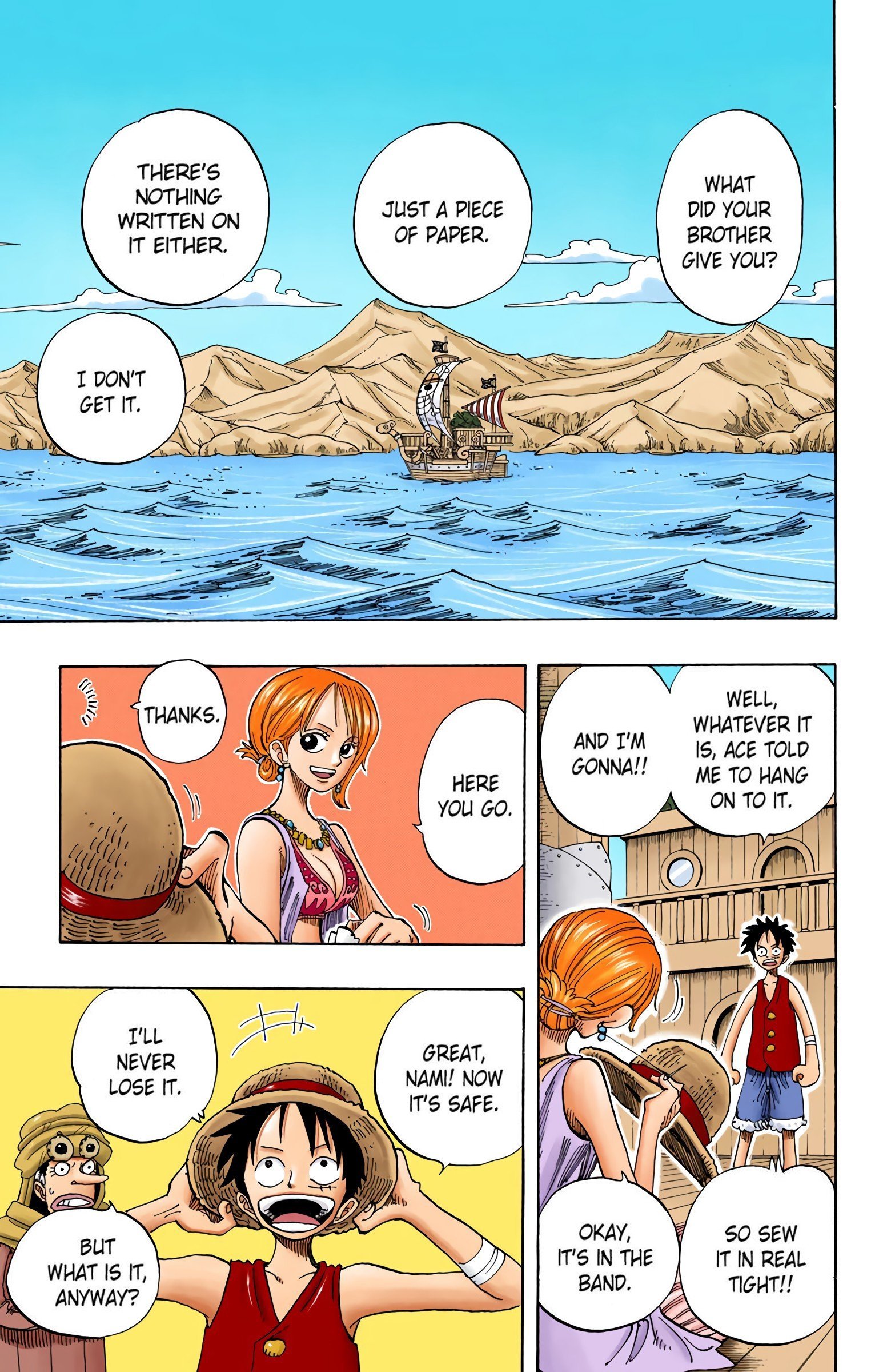 One Piece Colored Manga