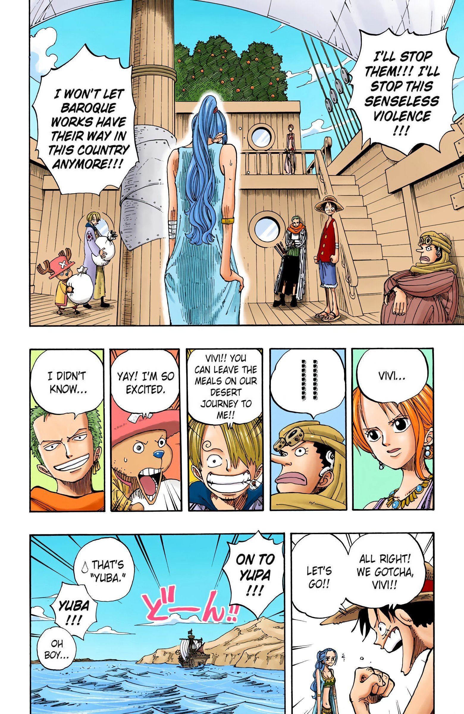 One Piece Colored Manga