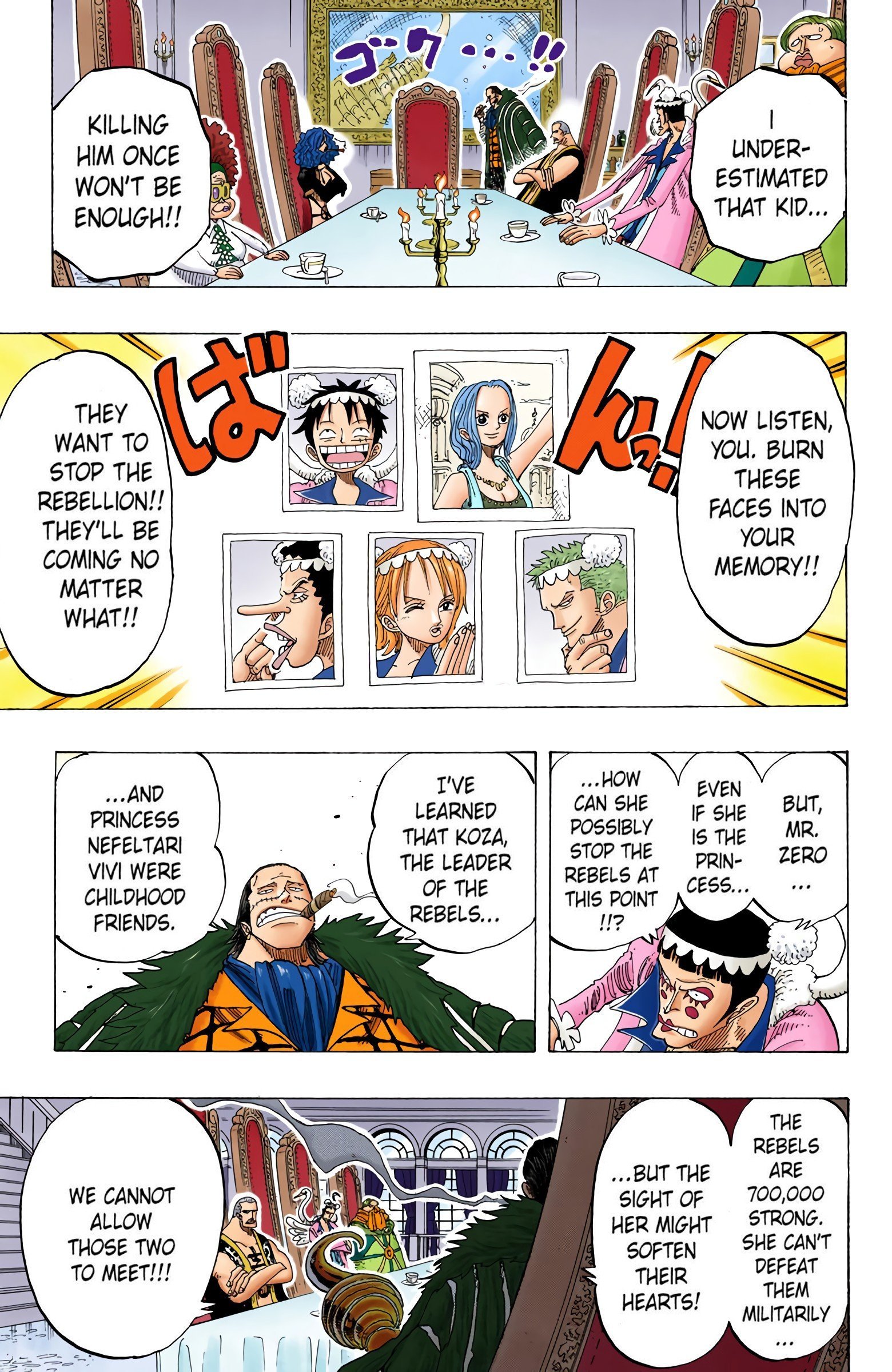 One Piece Colored Manga