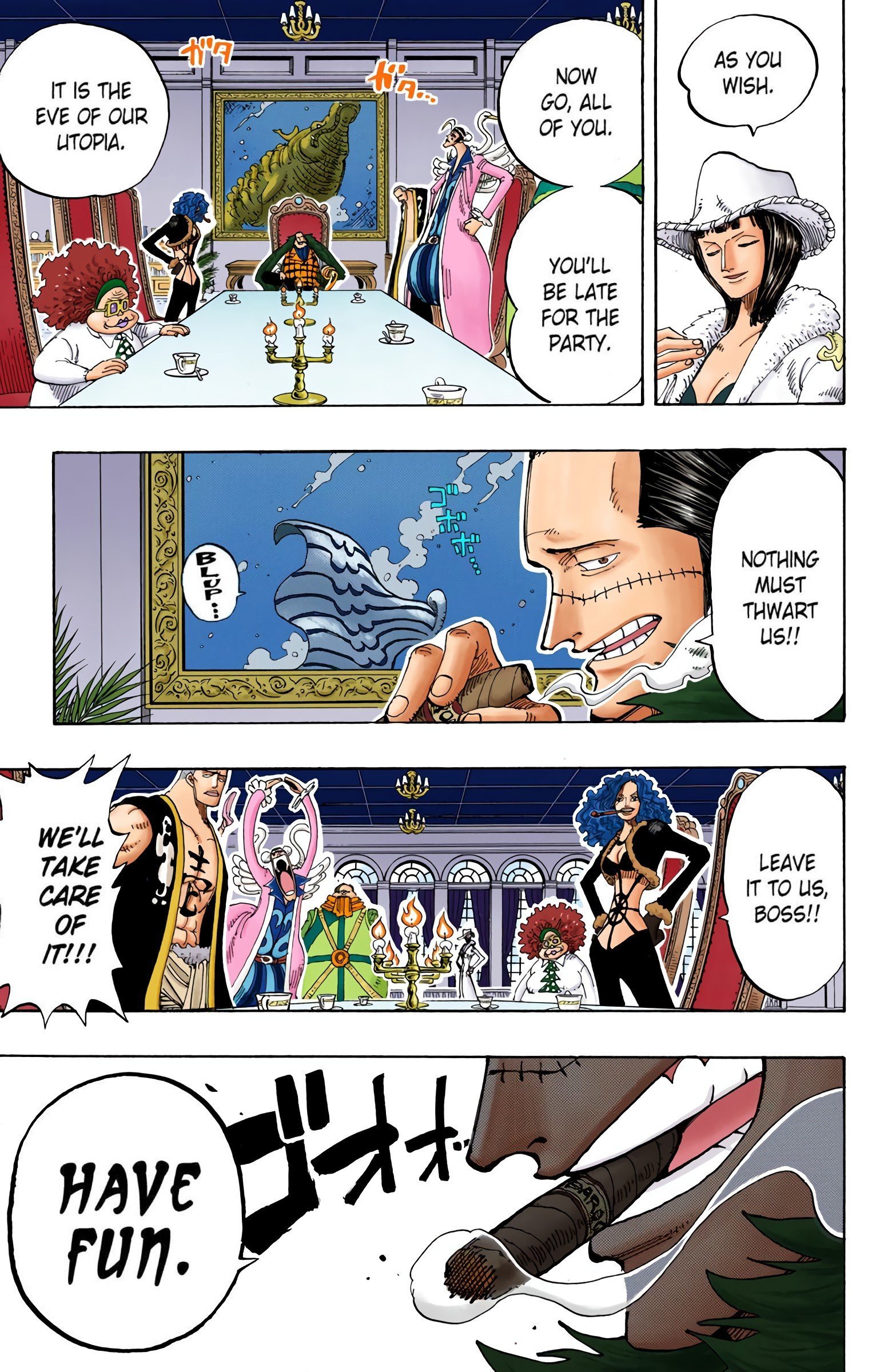 One Piece Colored Manga