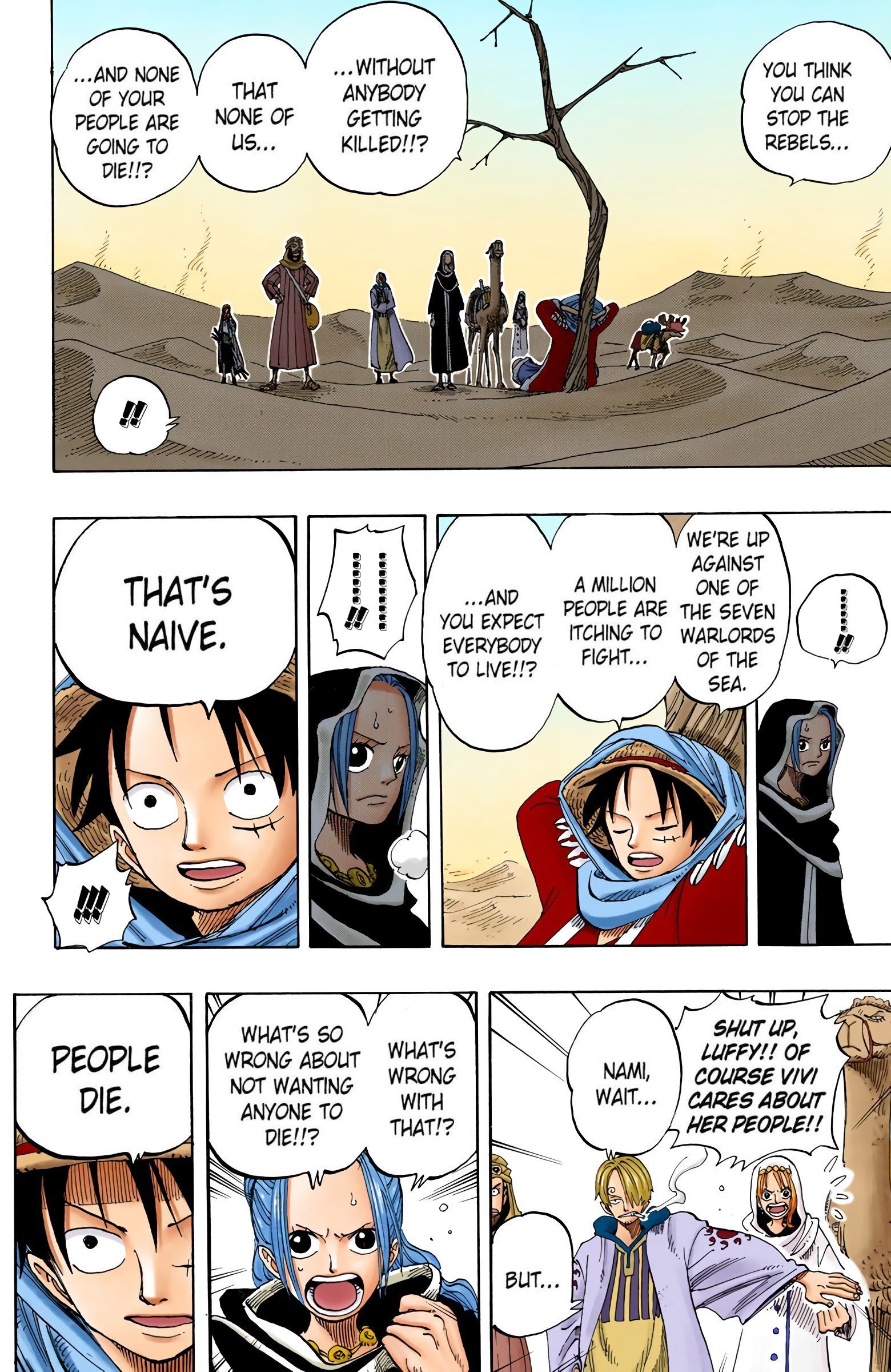 One Piece Colored Manga