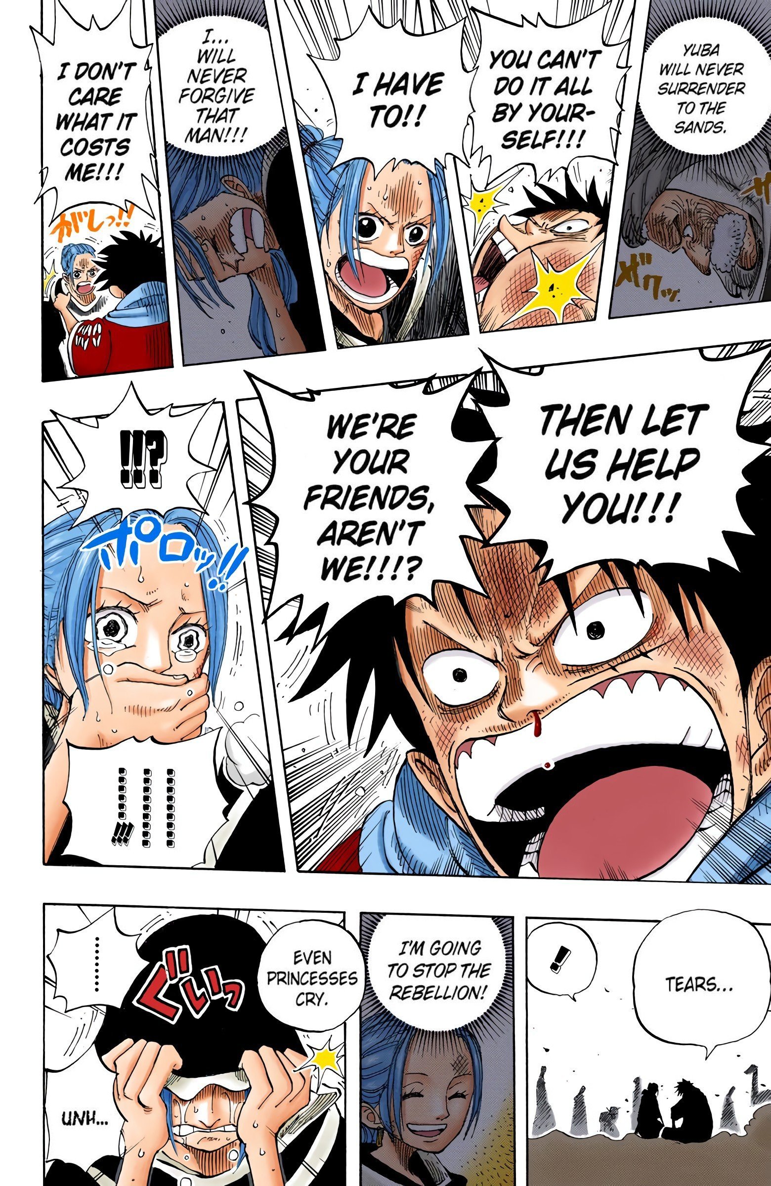 One Piece Colored Manga