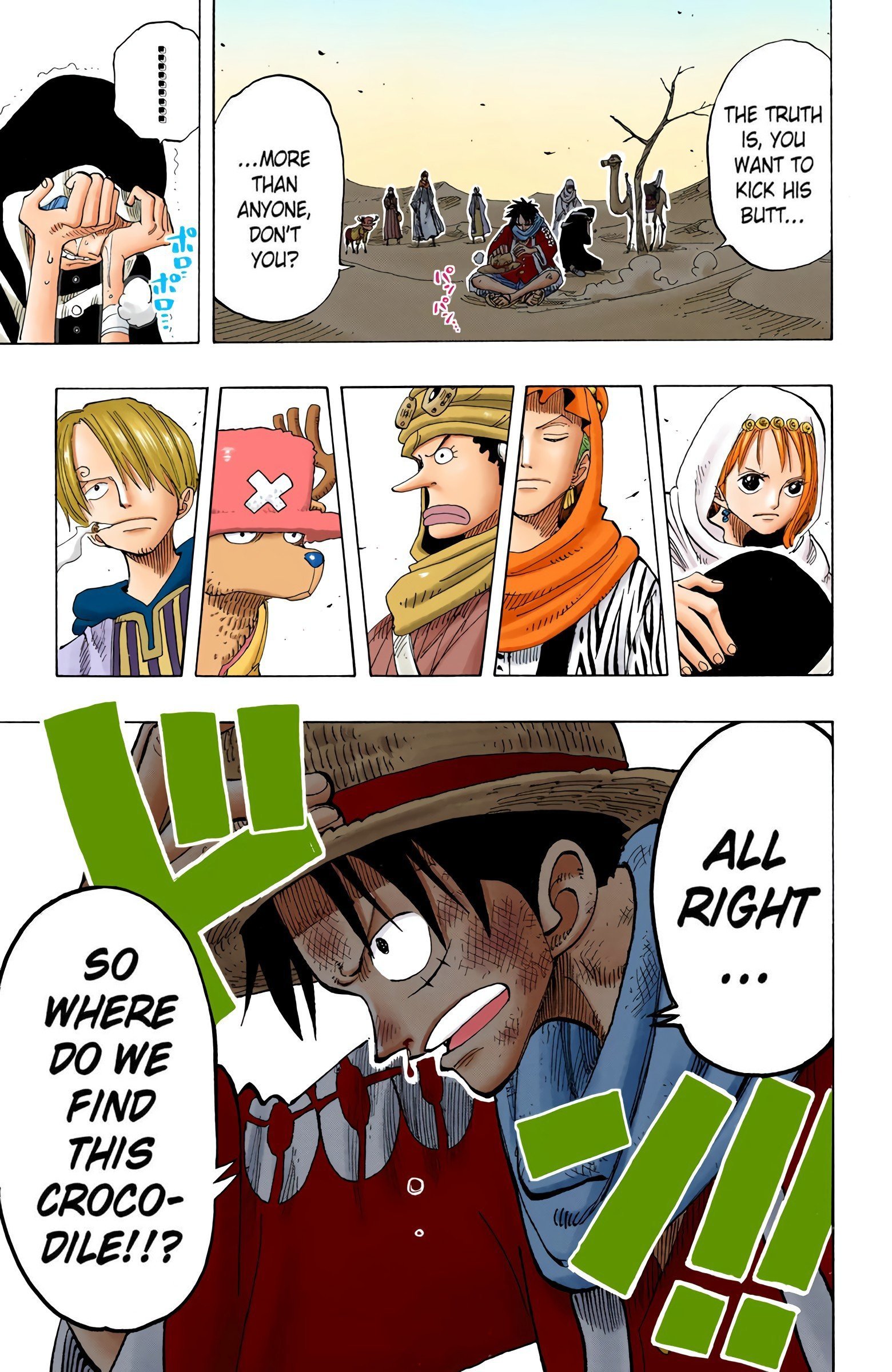 One Piece Colored Manga