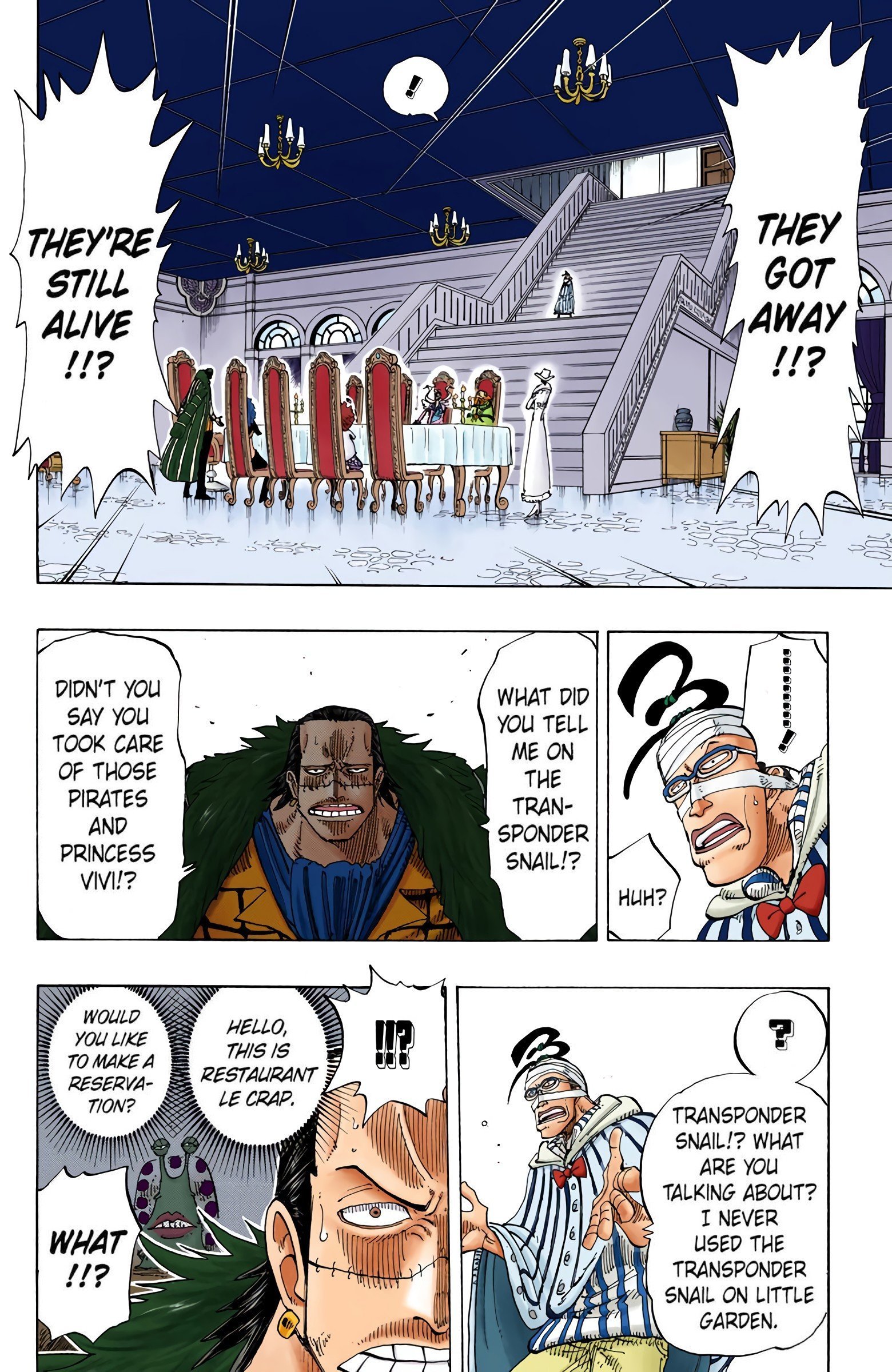 One Piece Colored Manga