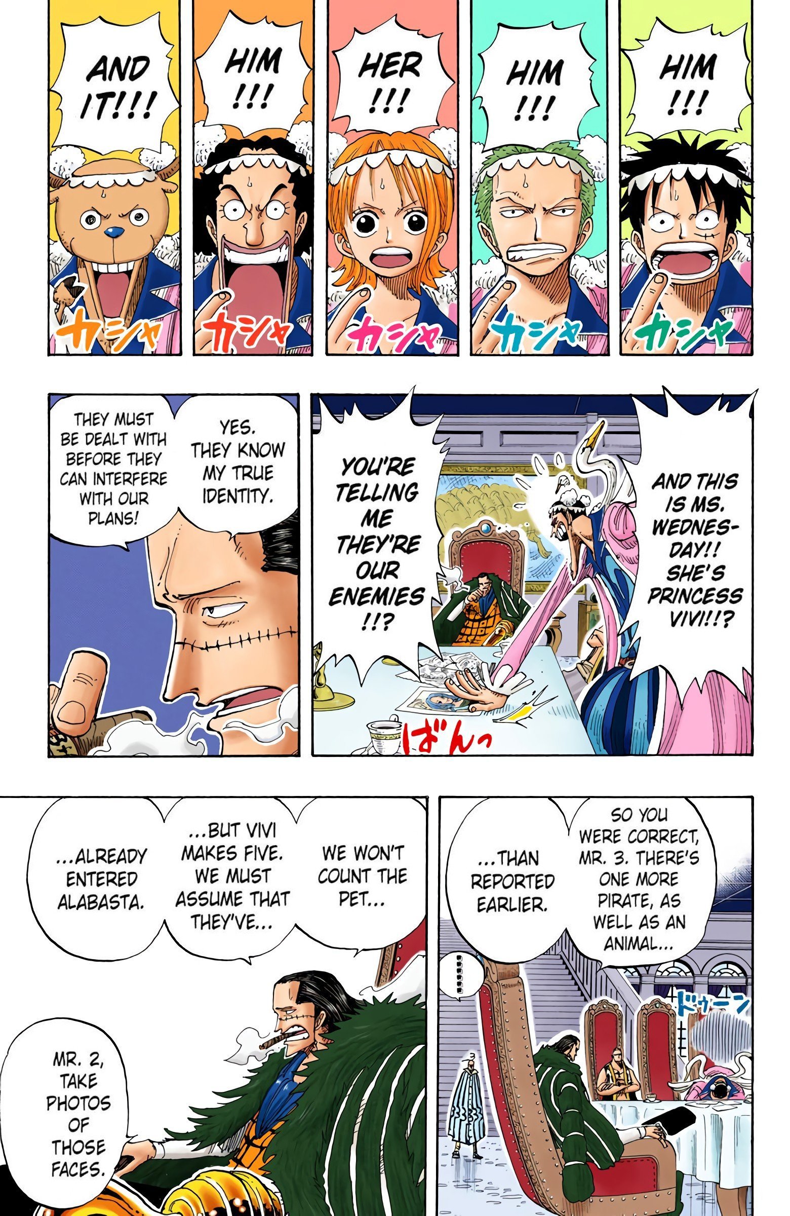 One Piece Colored Manga