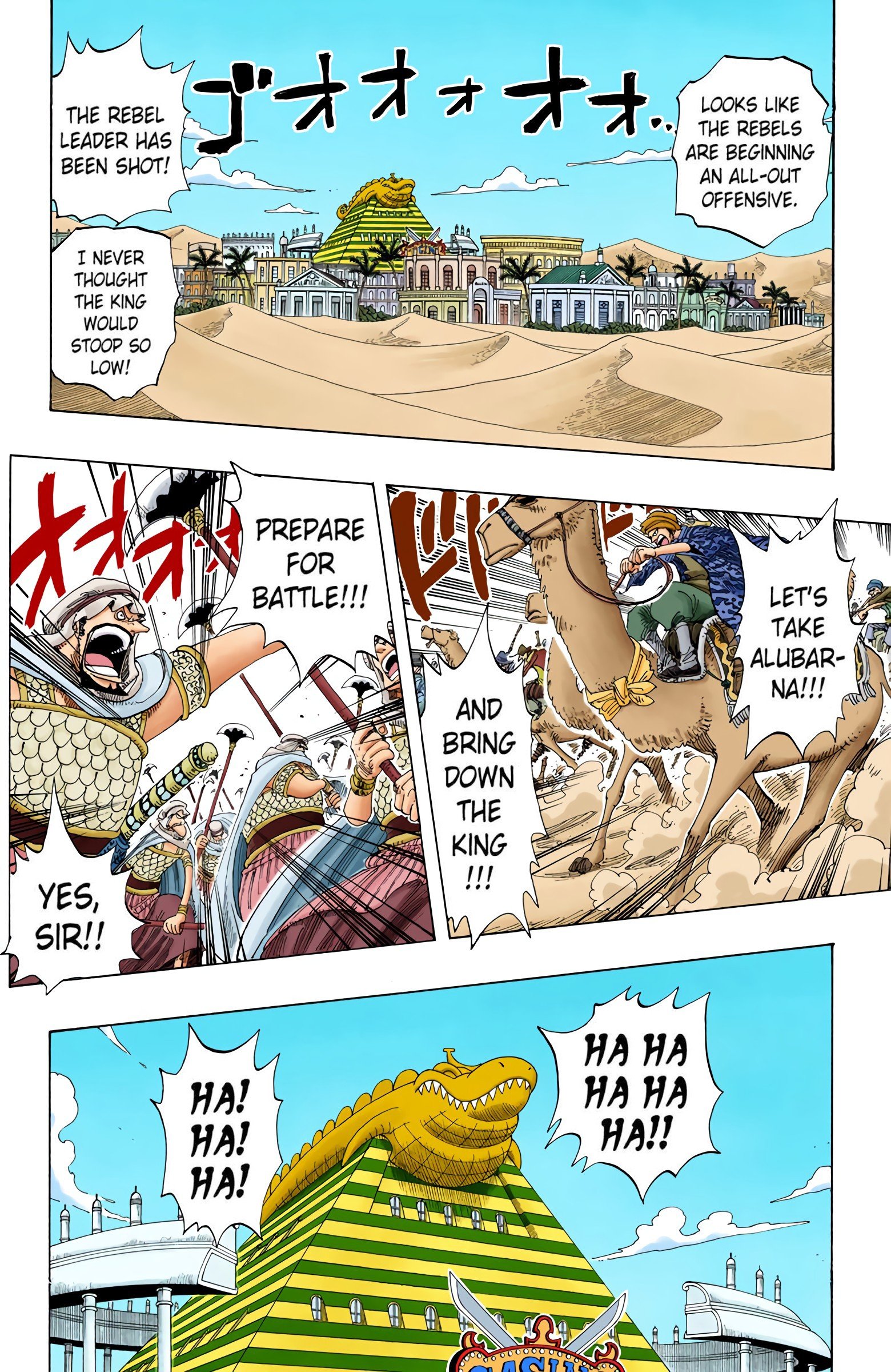 One Piece Colored Manga