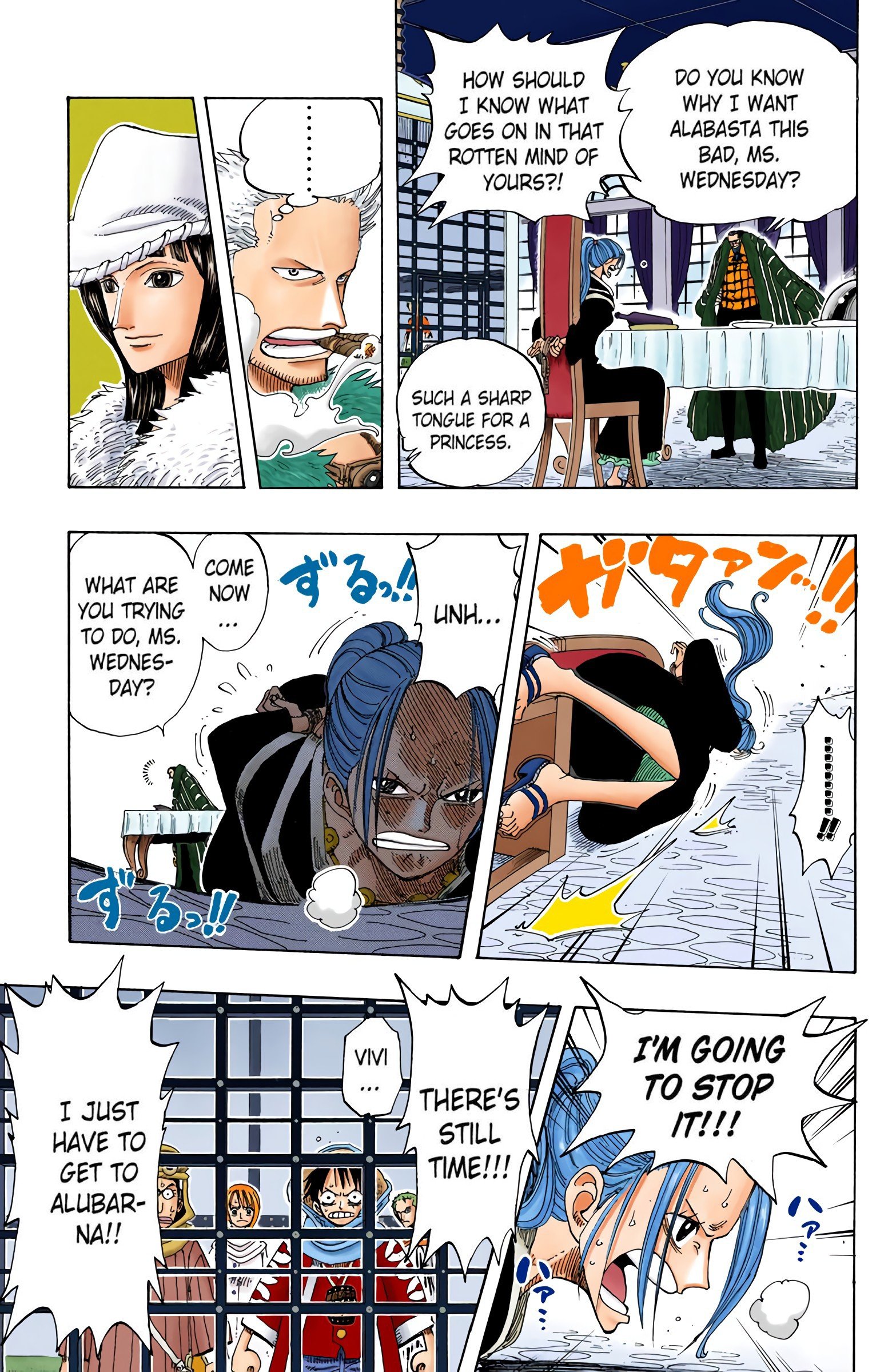 One Piece Colored Manga