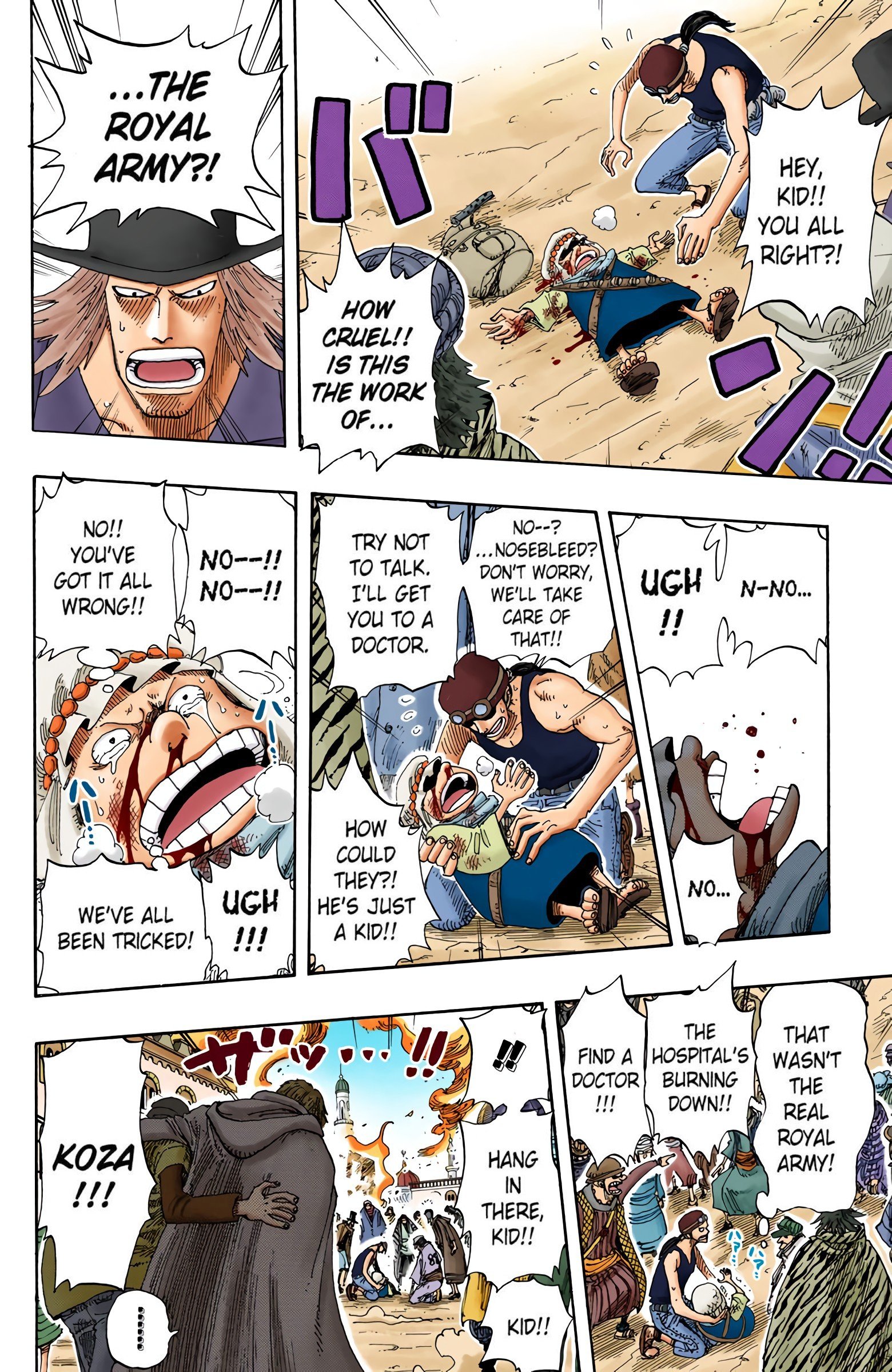 One Piece Colored Manga