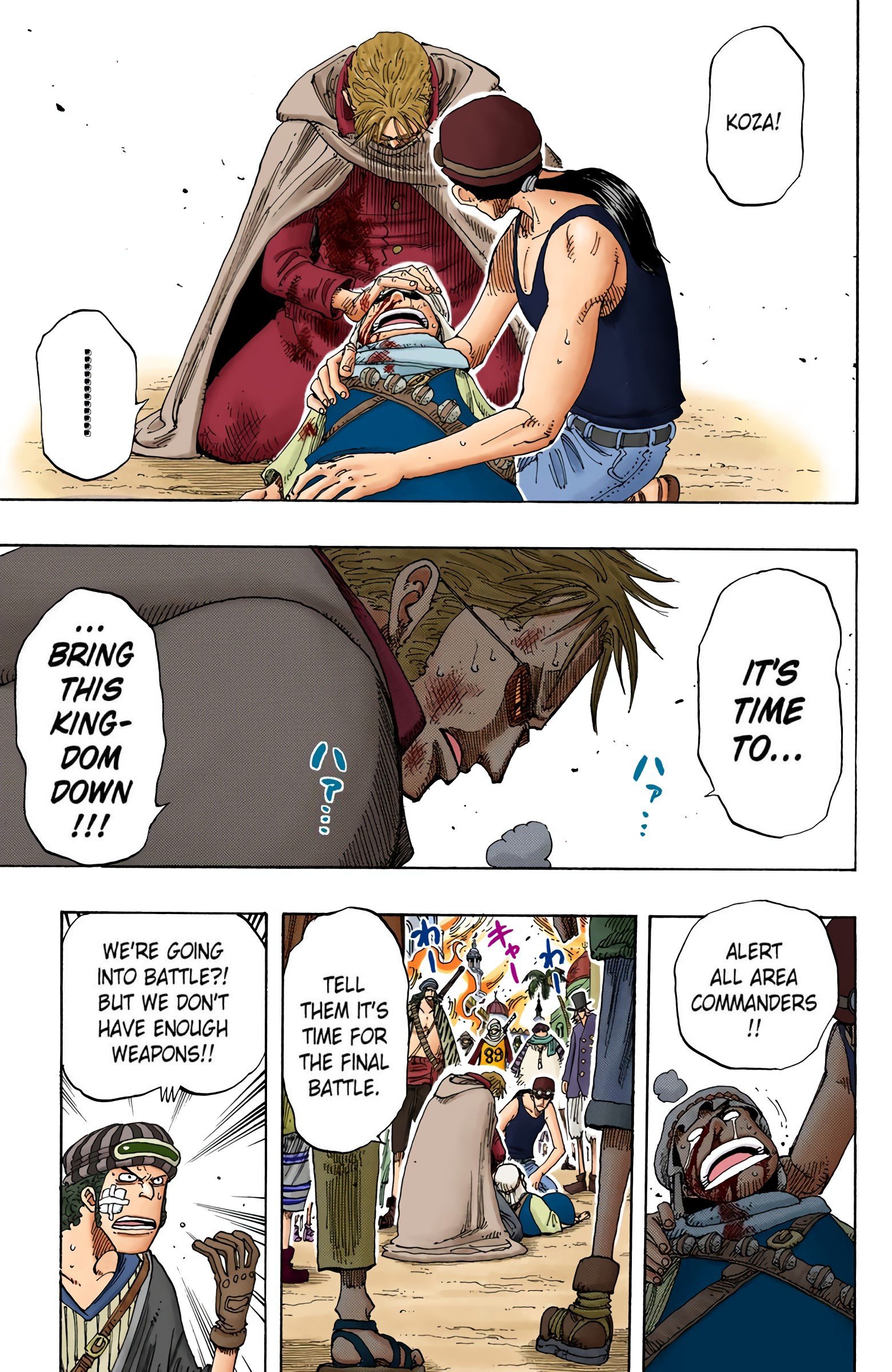 One Piece Colored Manga