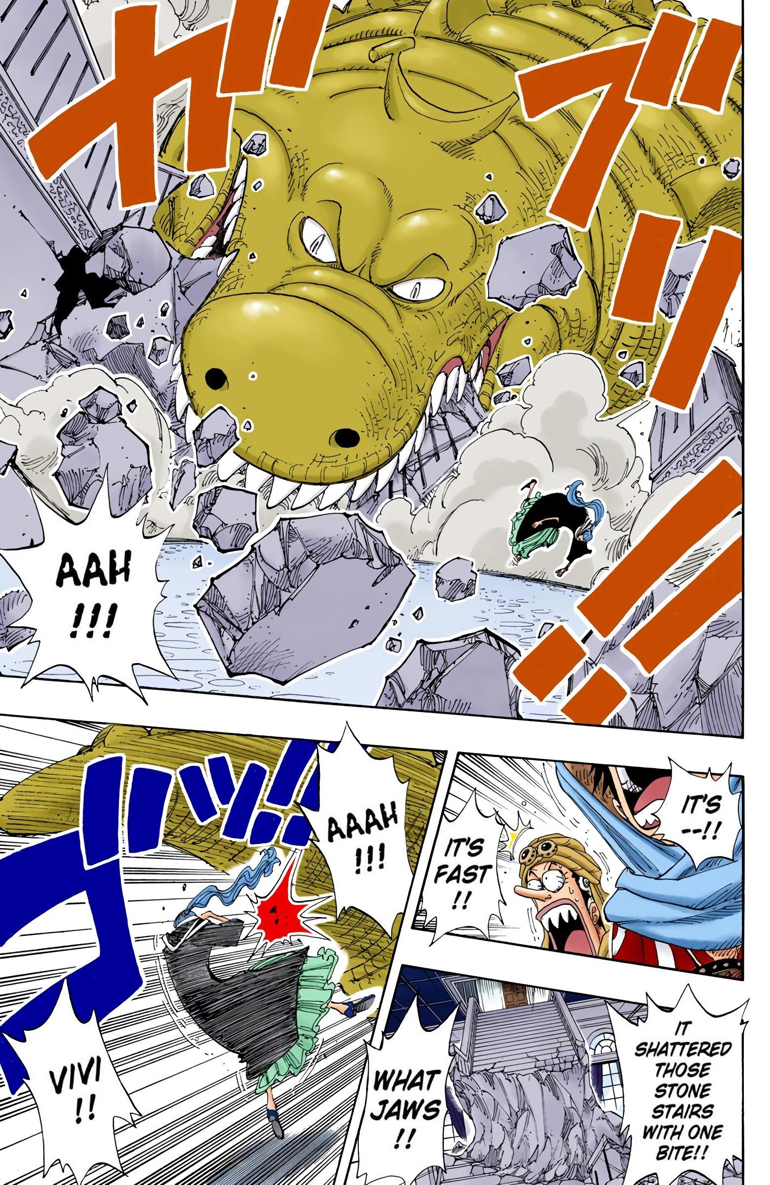 One Piece Colored Manga