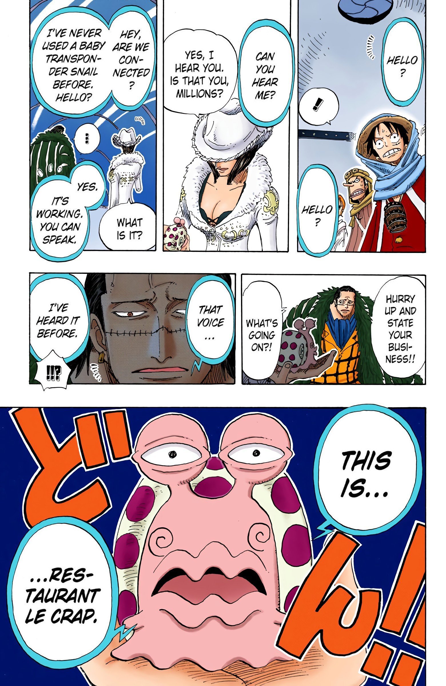 One Piece Colored Manga