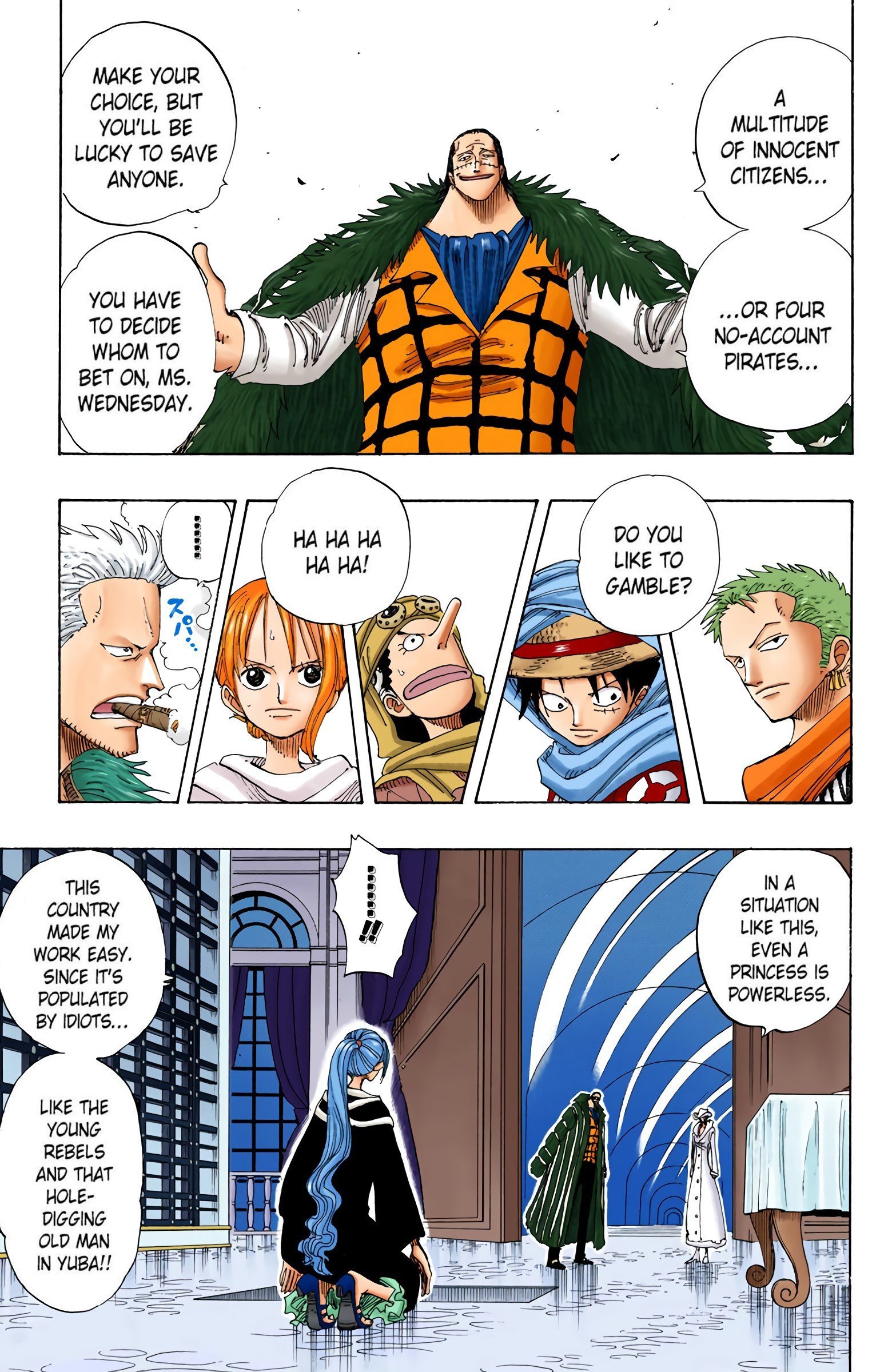 One Piece Colored Manga