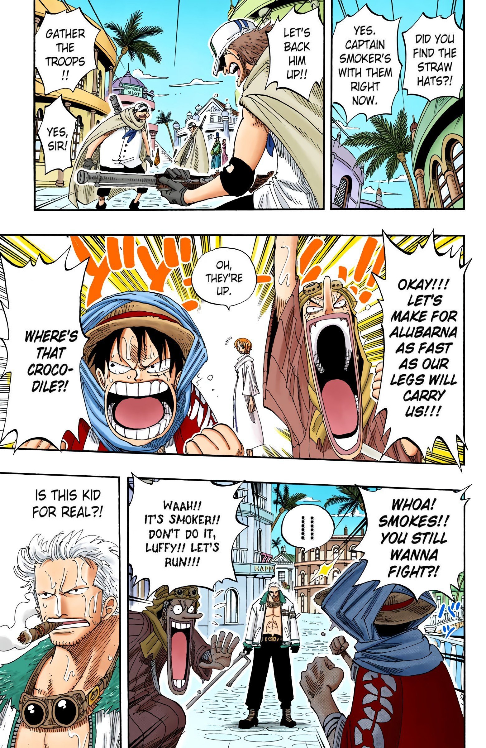 One Piece Colored Manga